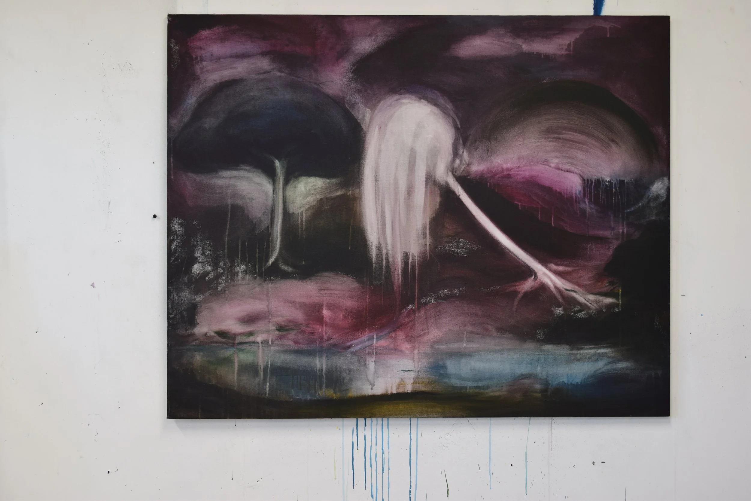  Lagoon, acrylic on canvas, 2024 