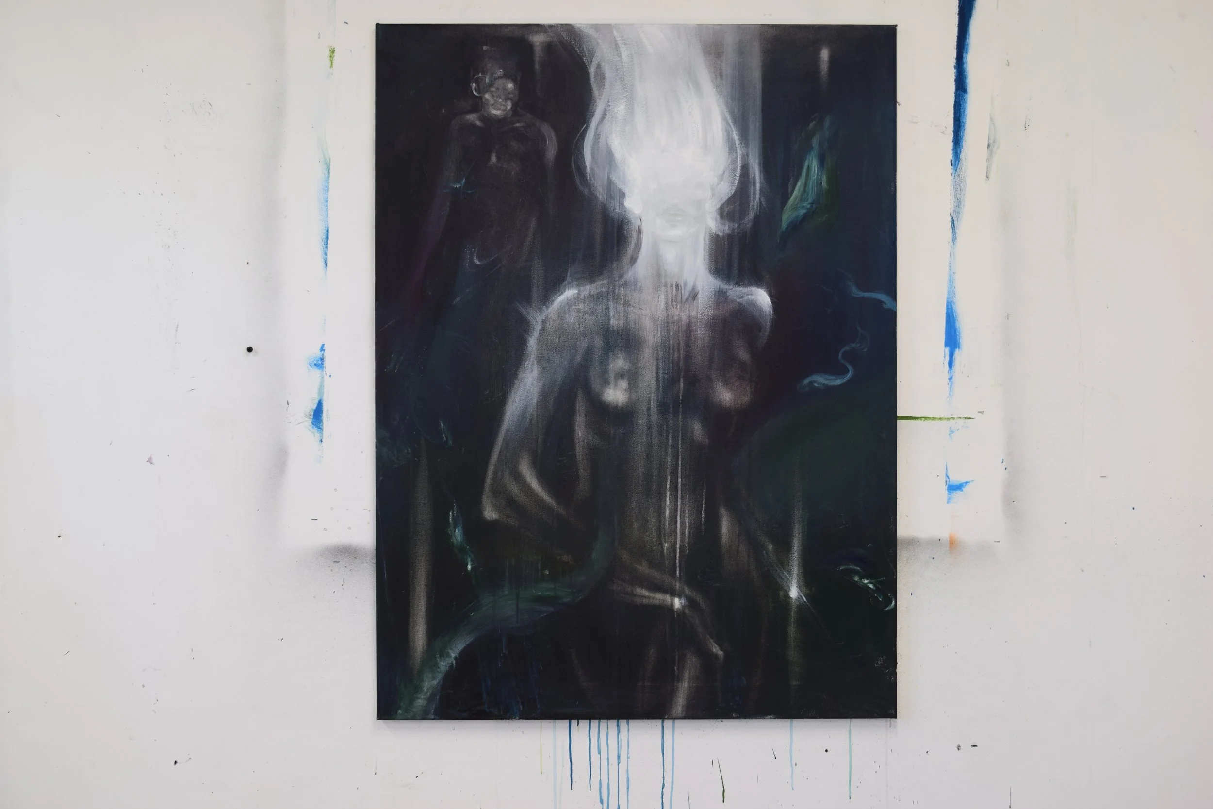  The Ocean, acrylic on canvas, 2024 