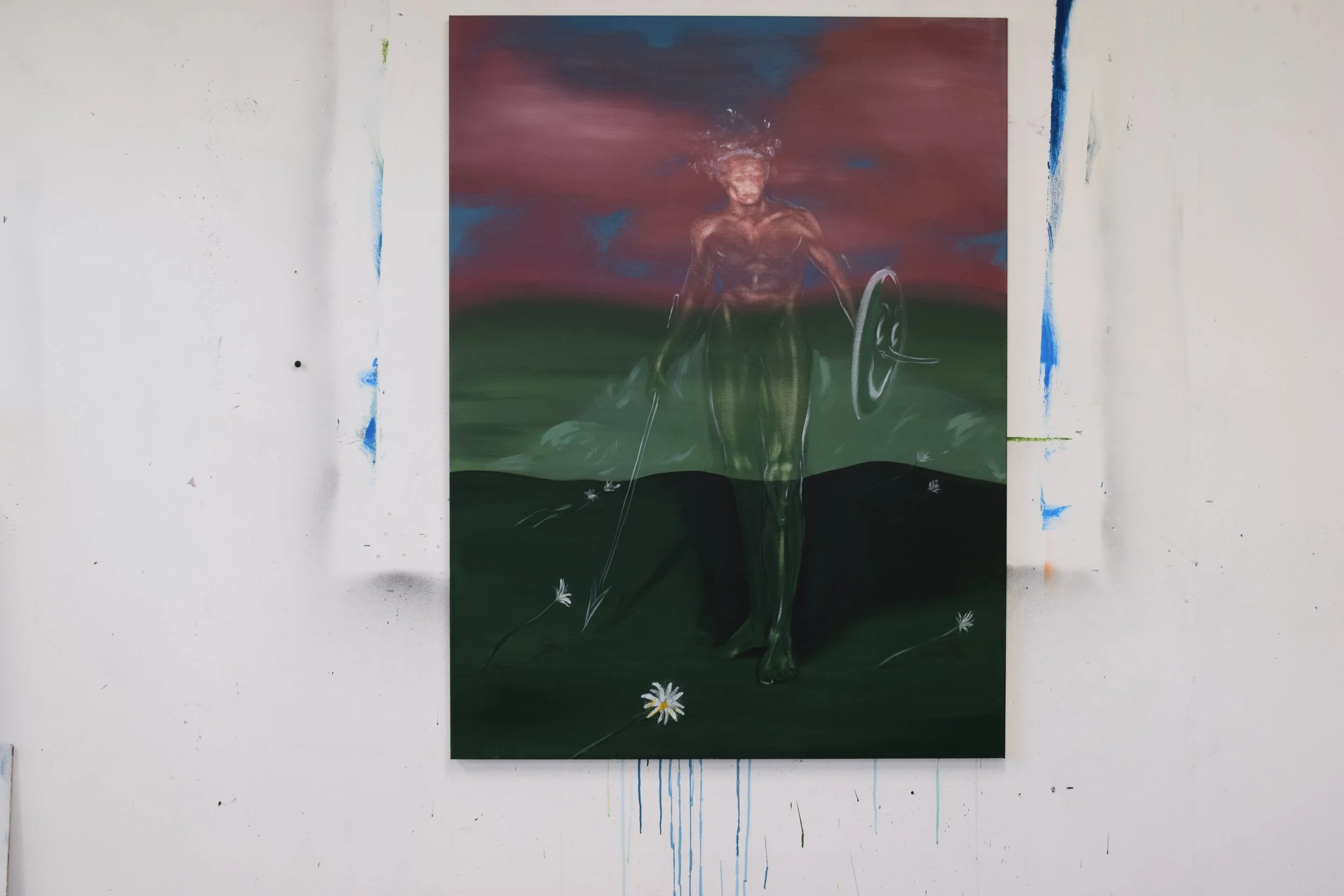  Neo-Arcadian, acrylic on canvas, 2024 