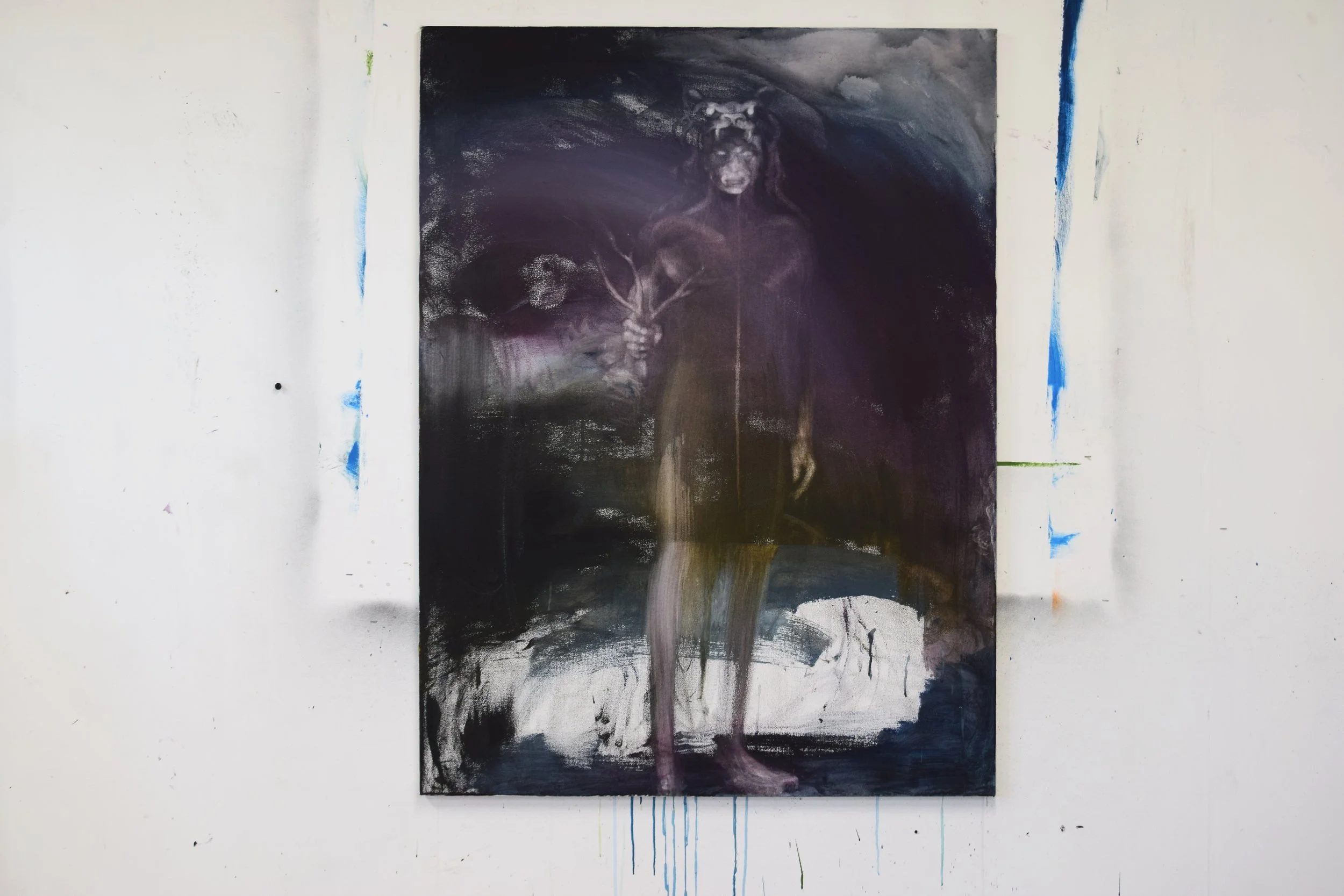  Ember, acrylic on canvas, 2024 