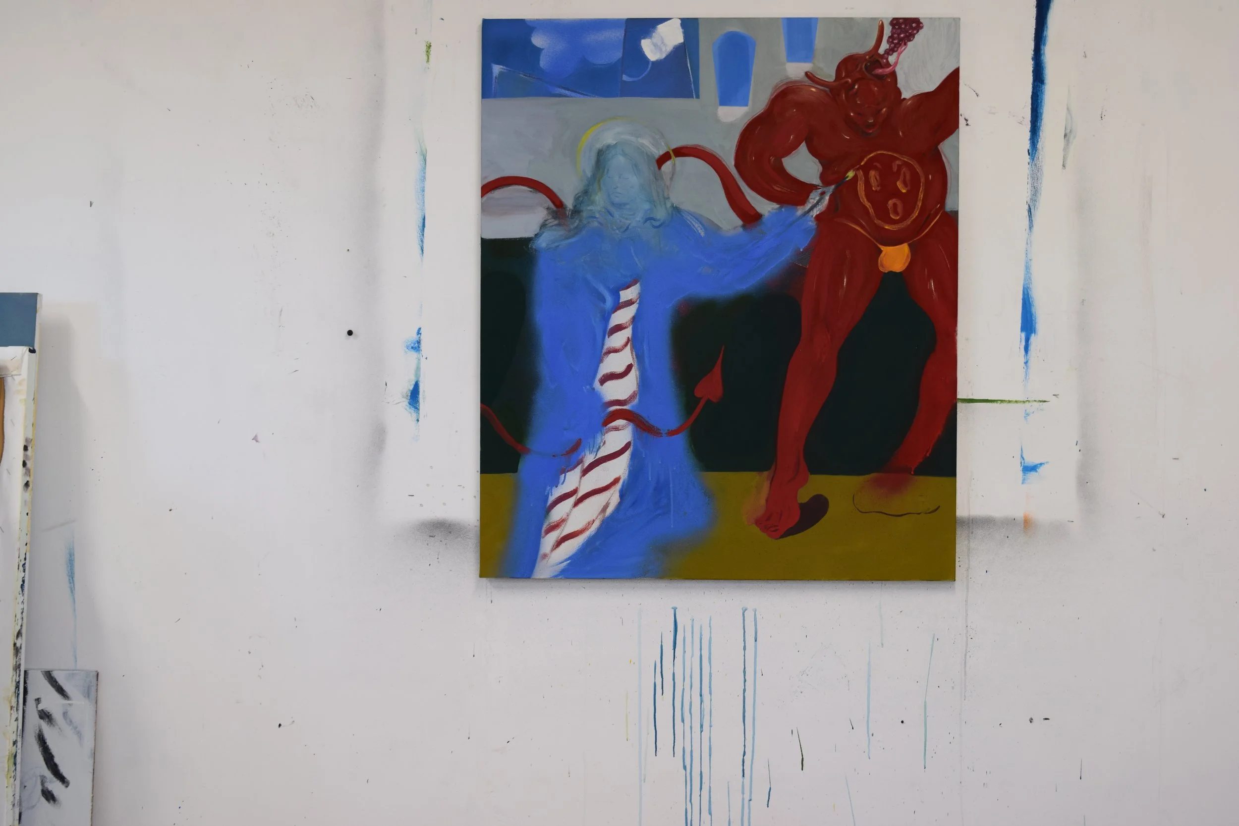  Liberty’s Ghost, acrylic on canvas, 2023 