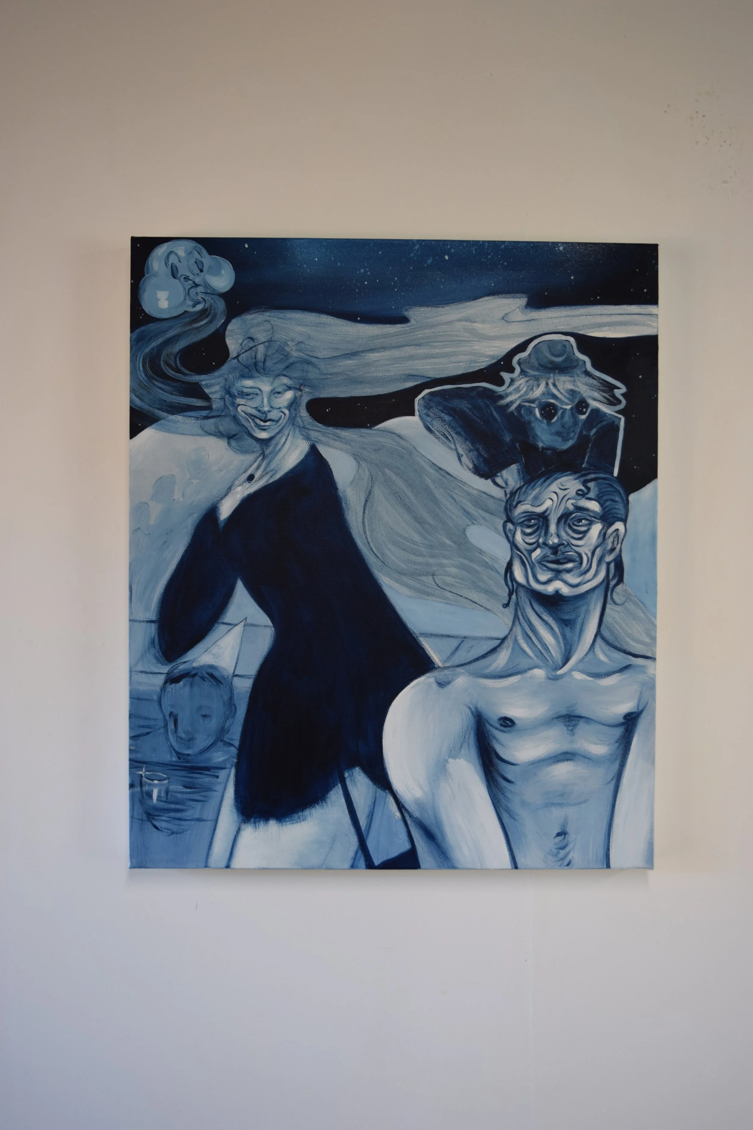  Stardust, acrylic on canvas, 2024 