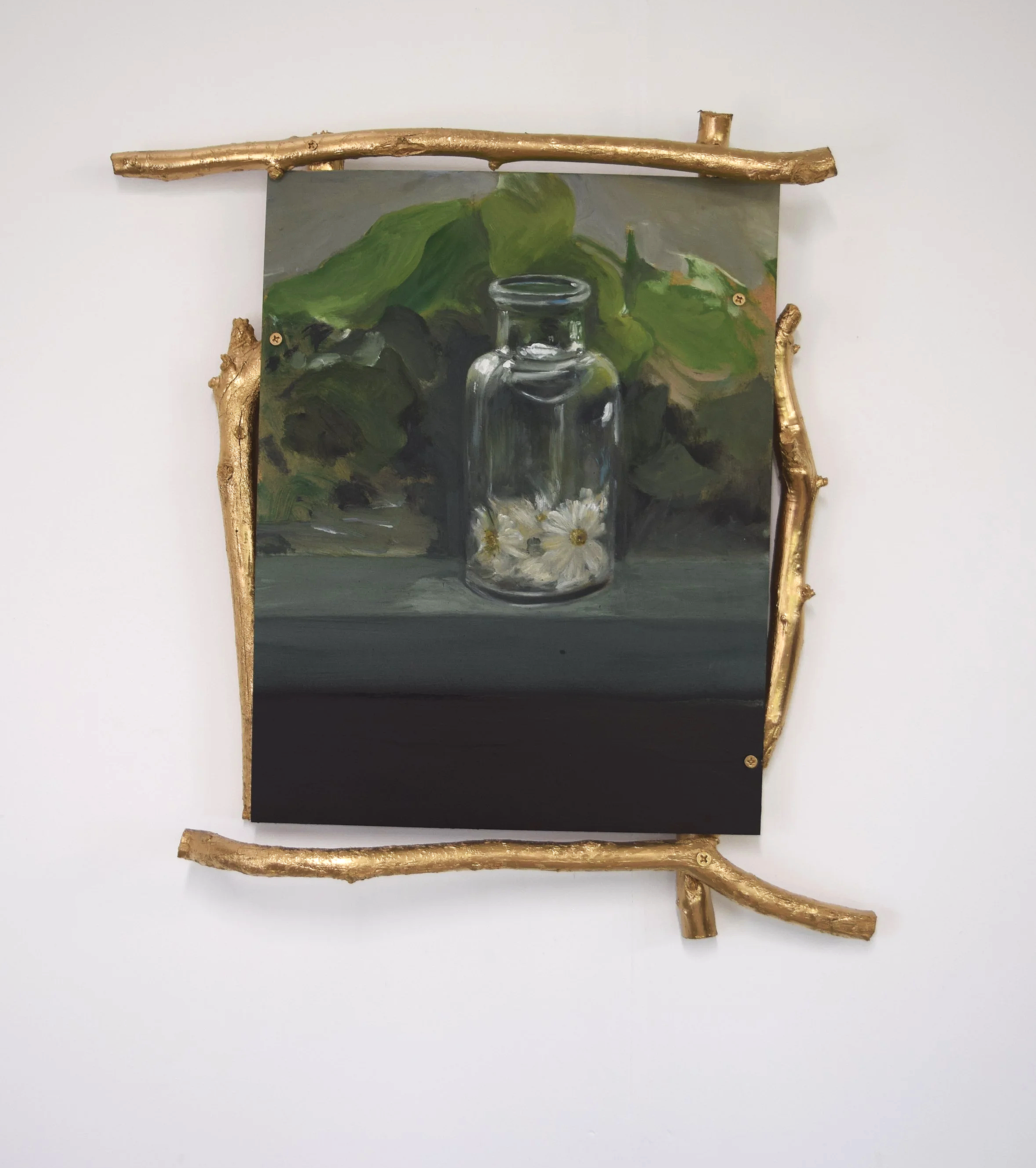 False Daisies (baroque gum frame)