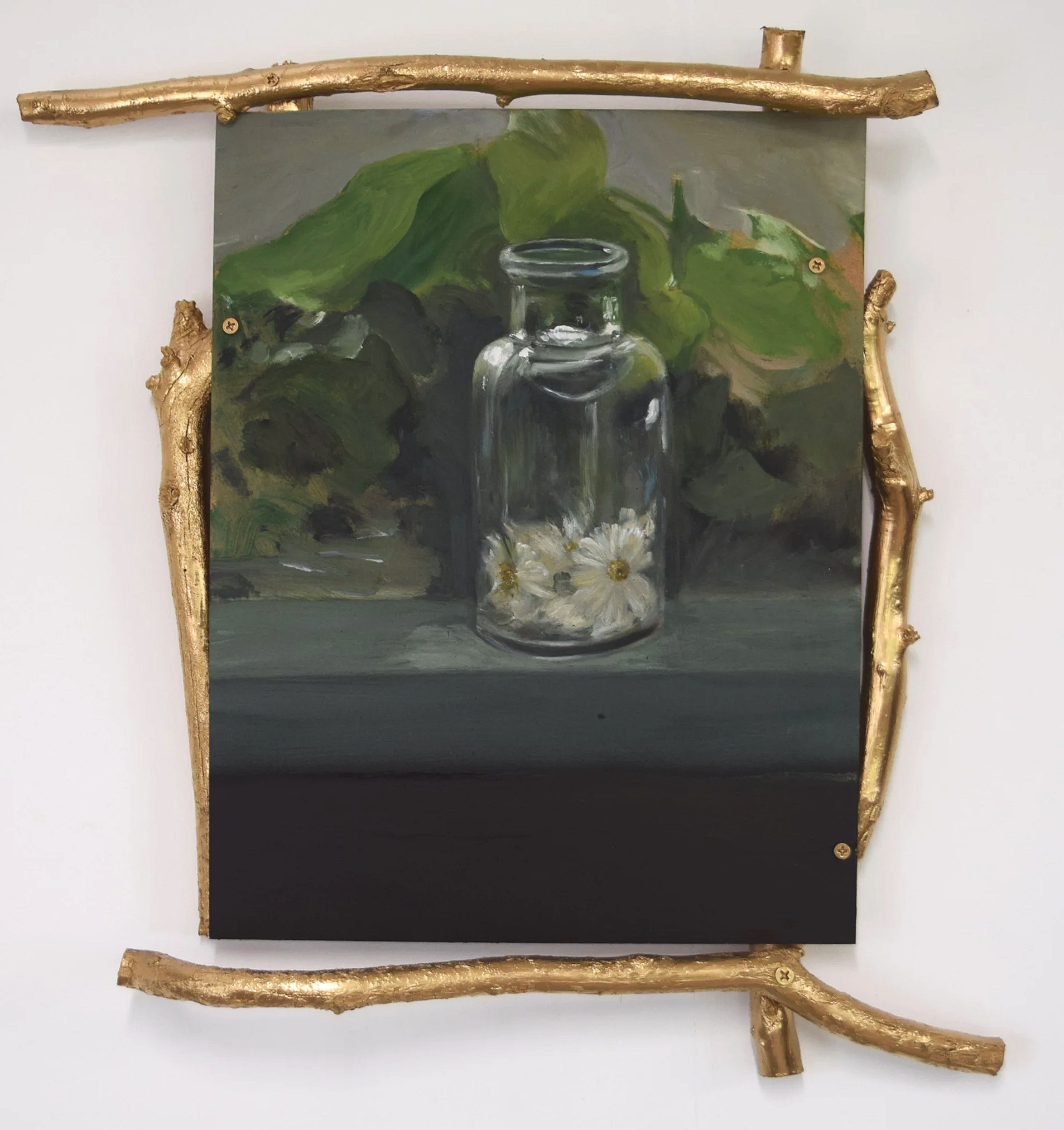 False Daisies (baroque gum frame)