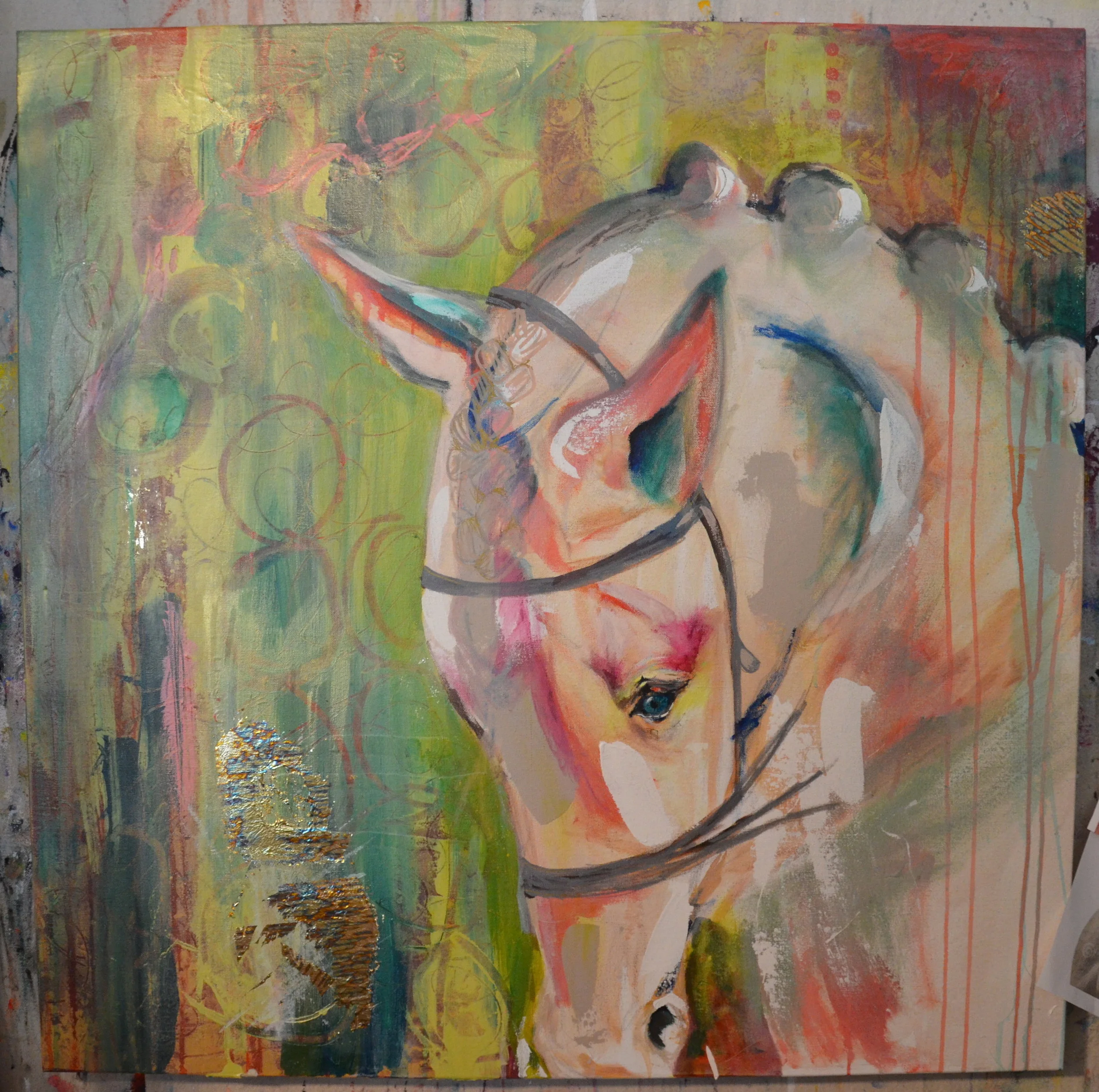 Spanish Horse original and limited prints