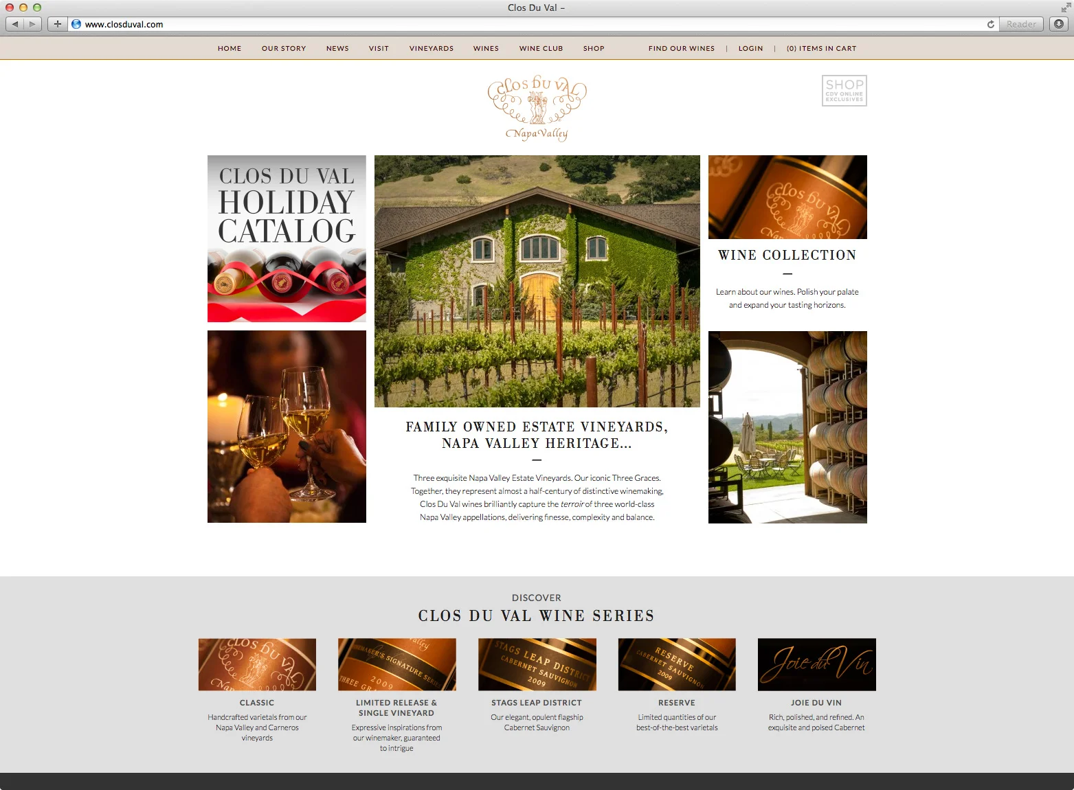 Clos Du Val Napa Valley