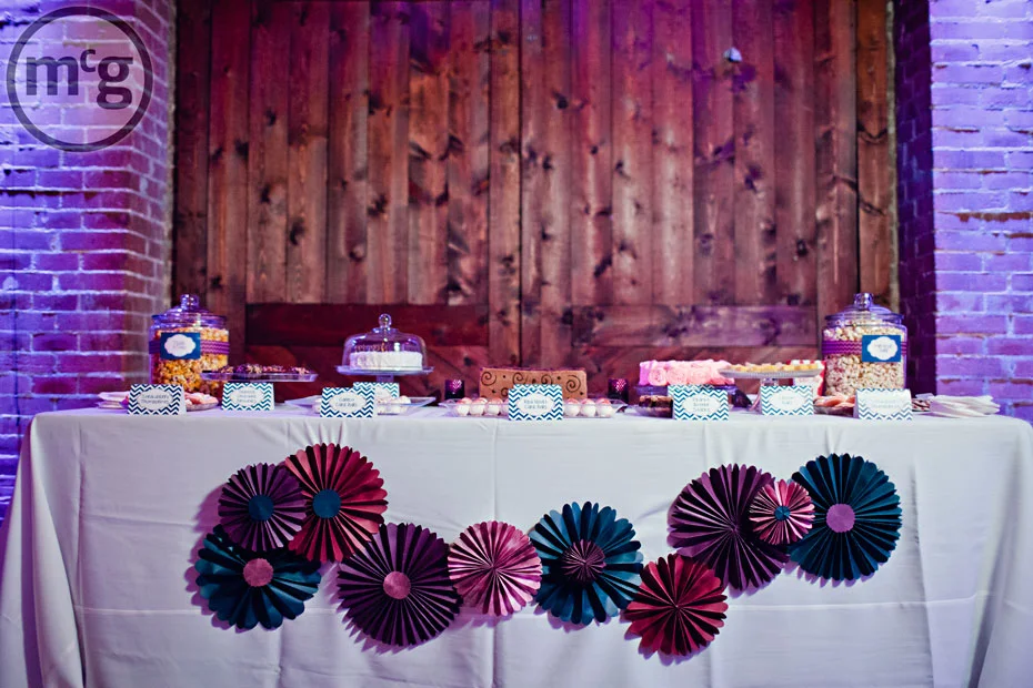 Edison's Dallas Wedding Dessert Buffet