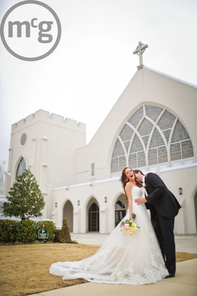 Bride & Groom White's Chapel United Methodist Church