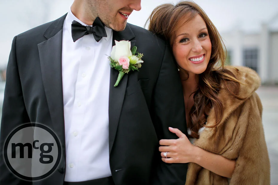 Bride & Groom fur stole