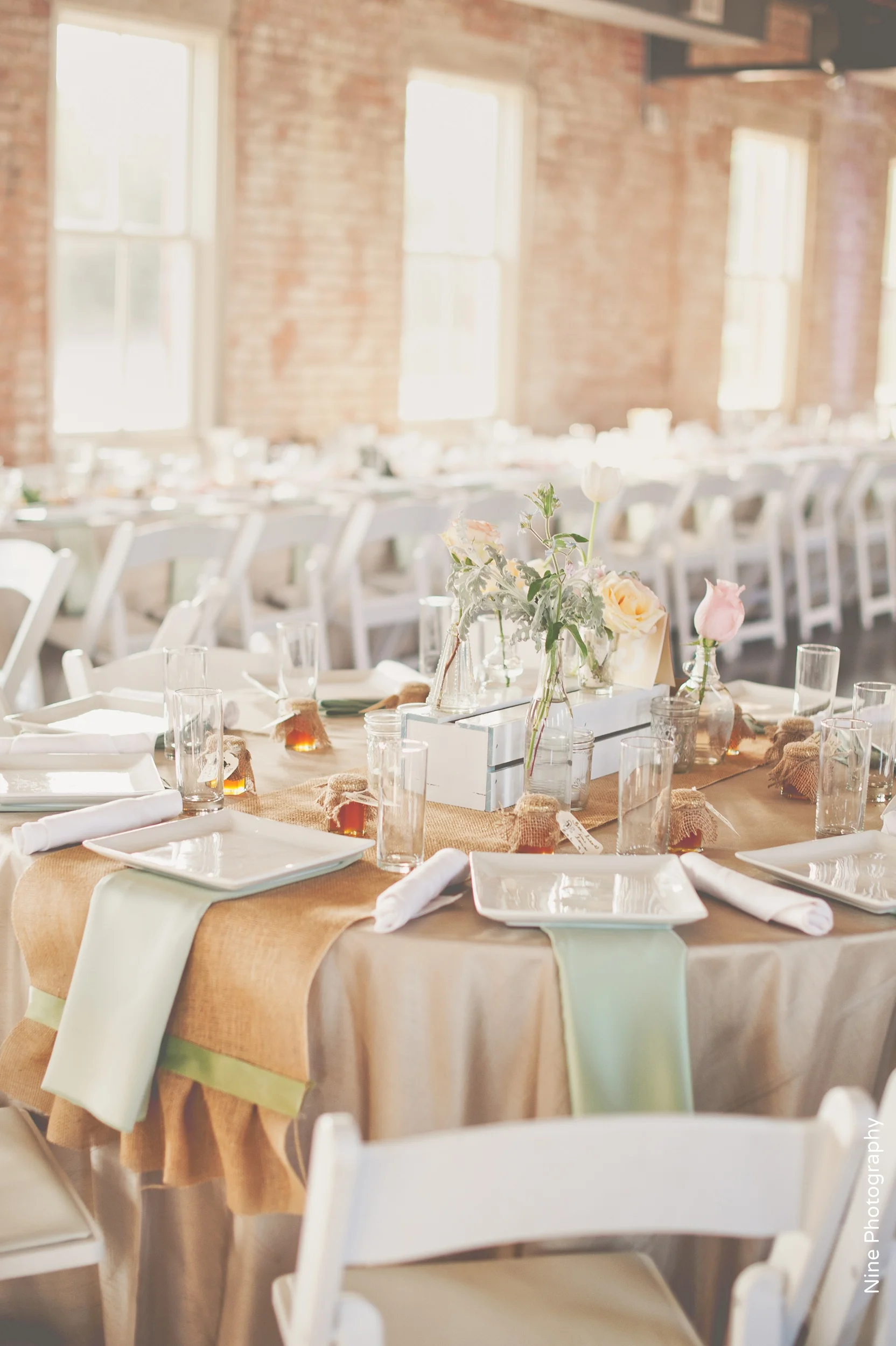 Filter Building Wedding Reception Setup
