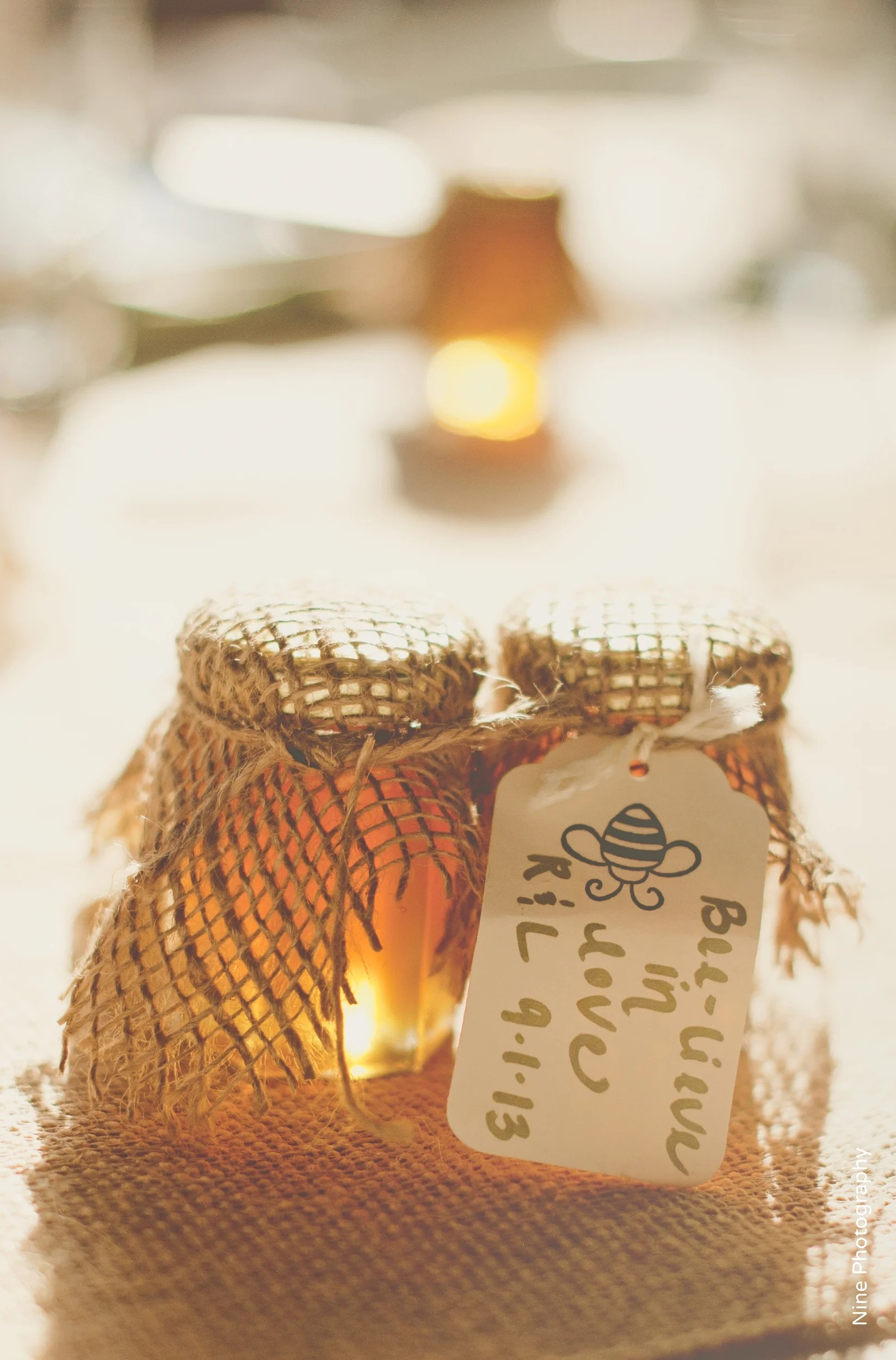 Winnie the Pooh Theme Wedding Honey Favors
