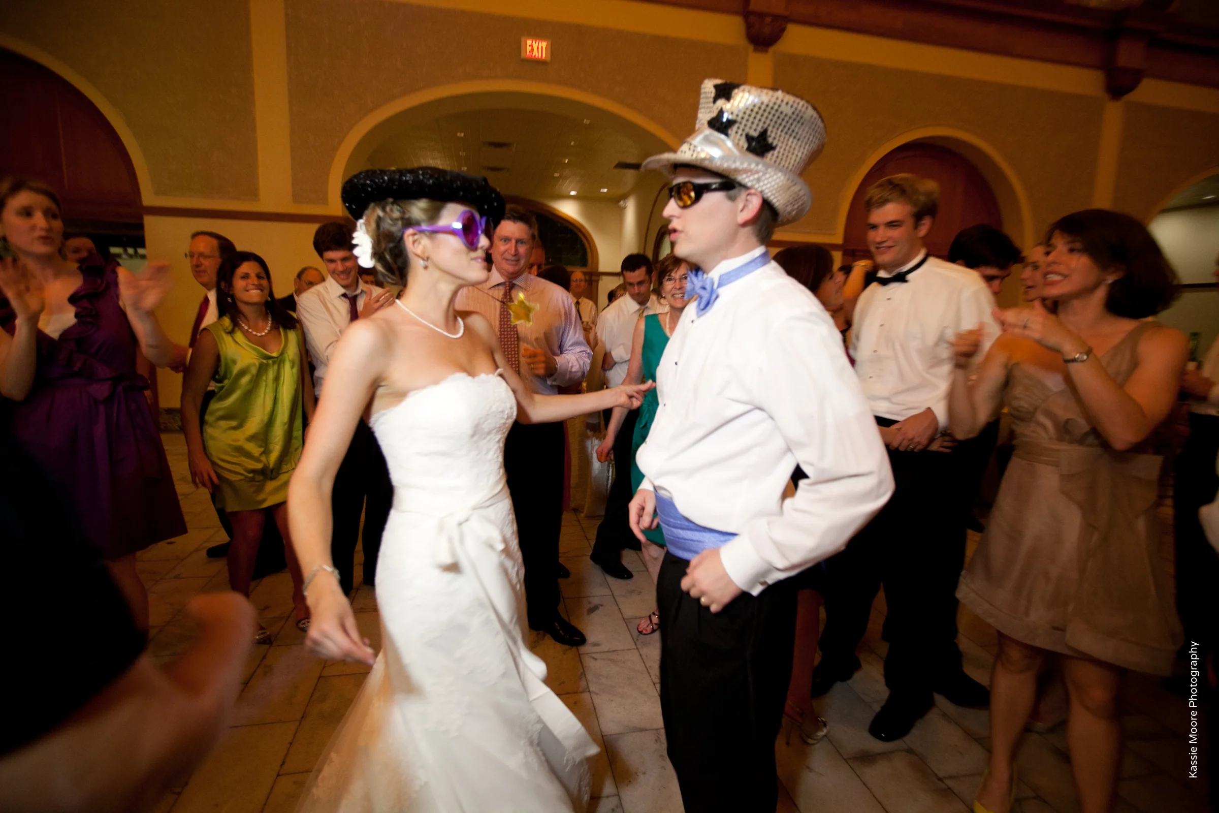 Bride & Groom Dancing Photobooth Props