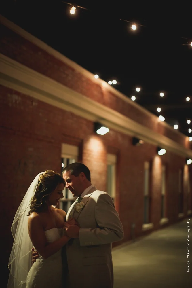 Filter Building Bride & Groom on Patio