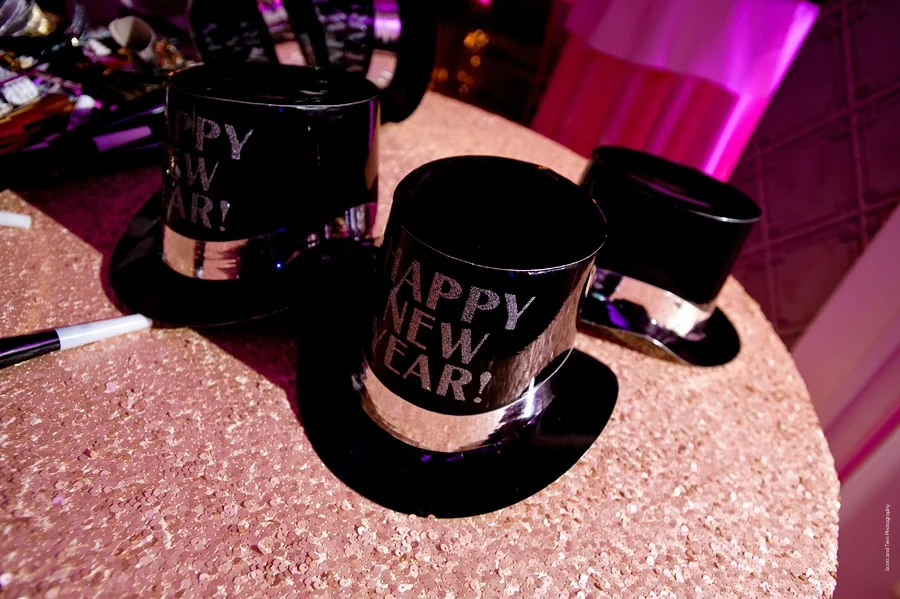 New Years Eve Wedding Props