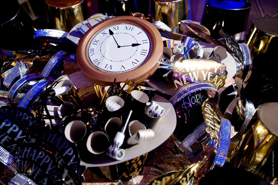 New Years Eve Wedding Props