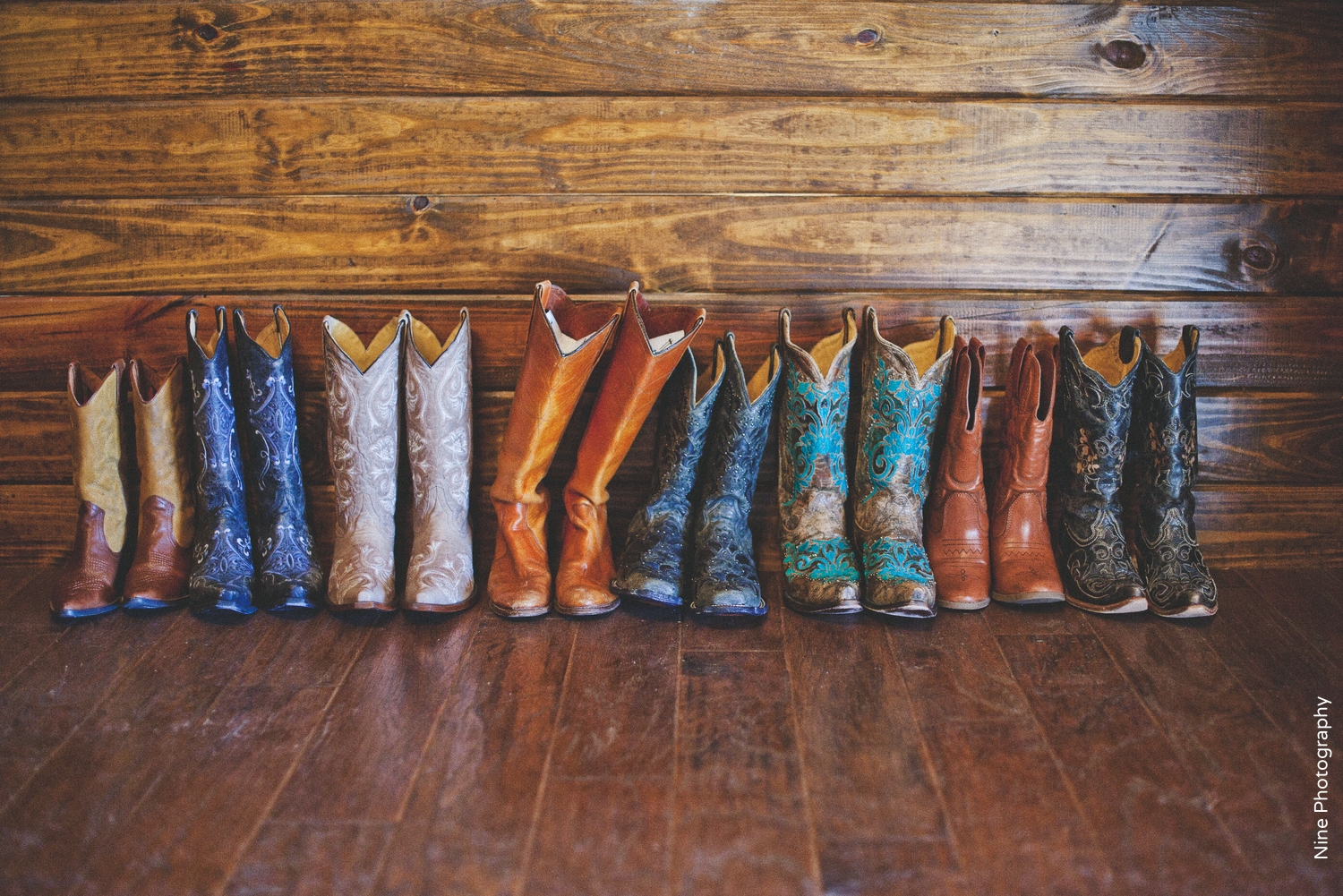 Bride and Bridesmaids' Boots