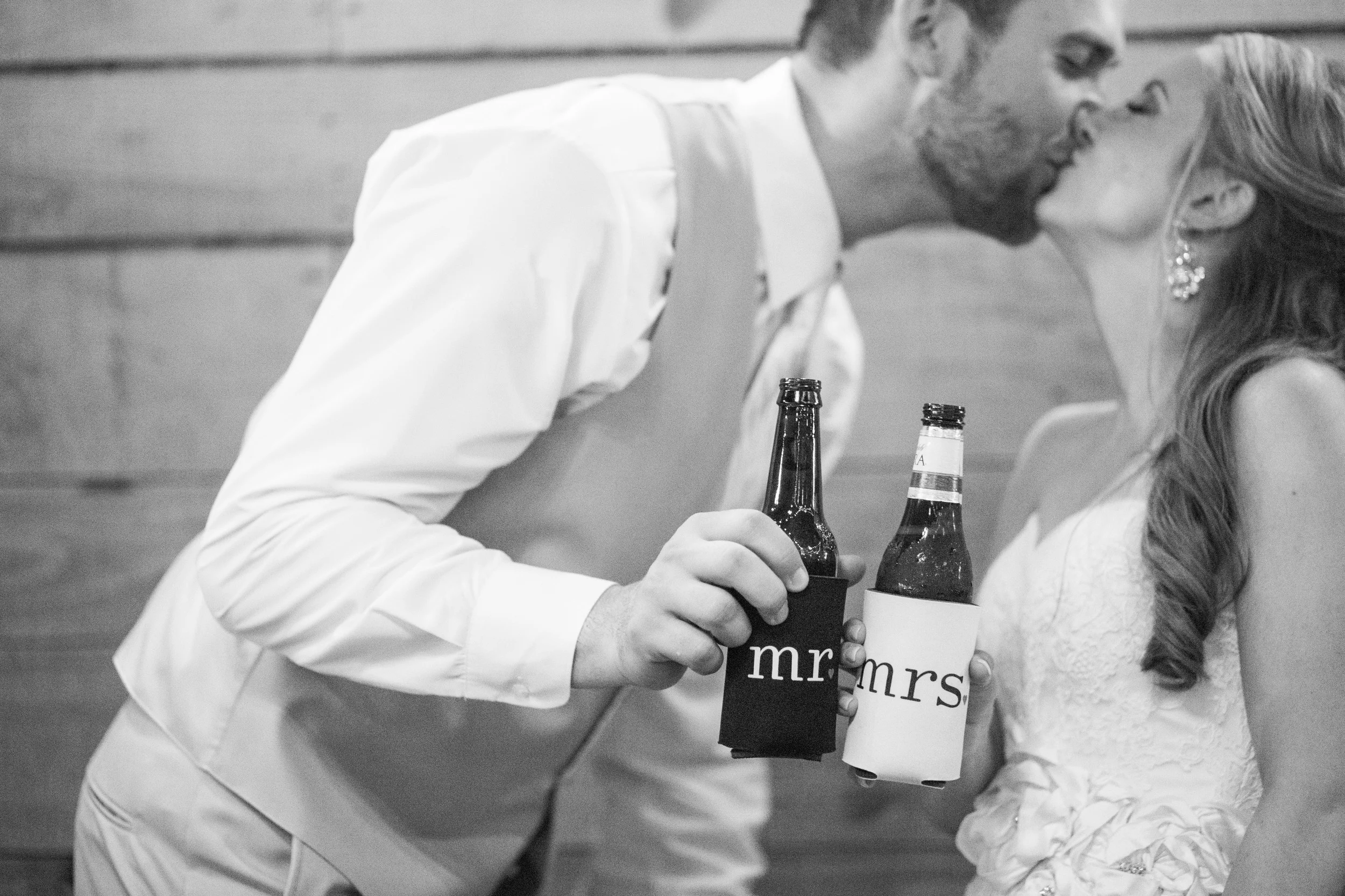 Bride & Groom Koozies