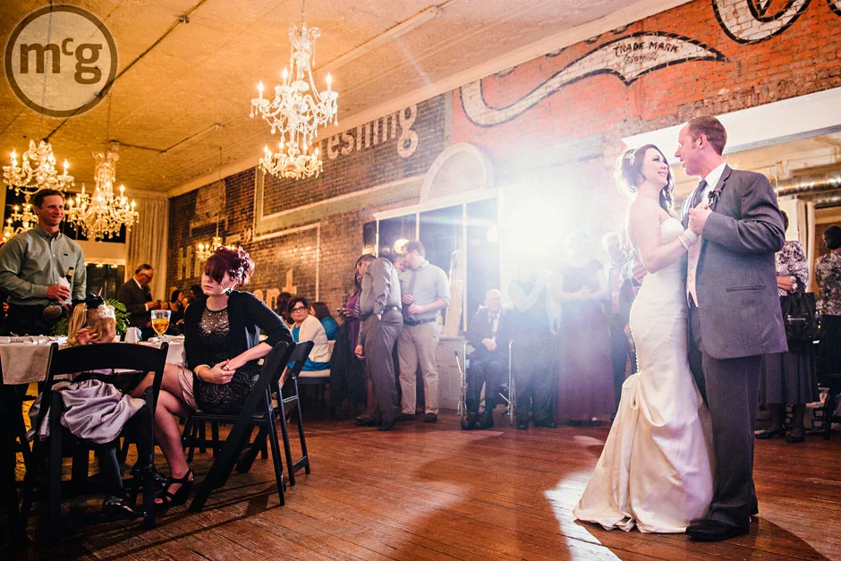 Gather in McKinney Graffiti Wall First Dance