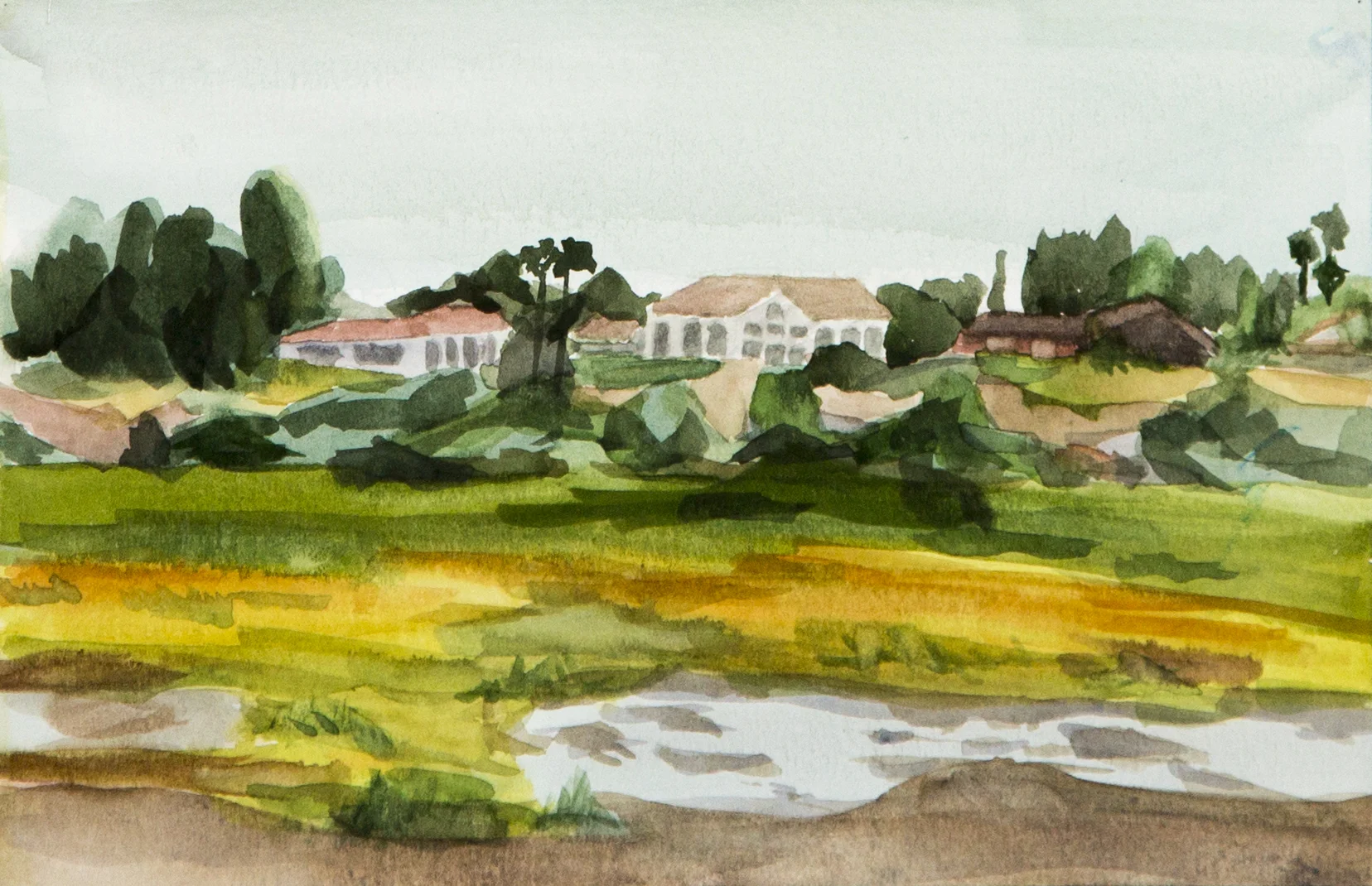  sketch, 2011, watercolor, 5.5x8.5 