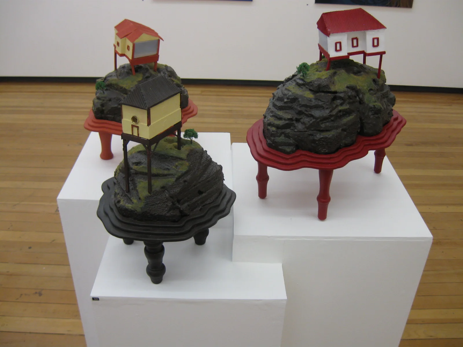 Cliff Homes (installation shot)