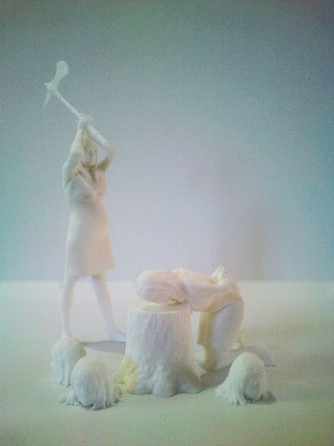 I Am The Hydra, 3D printed Plastic, 2015