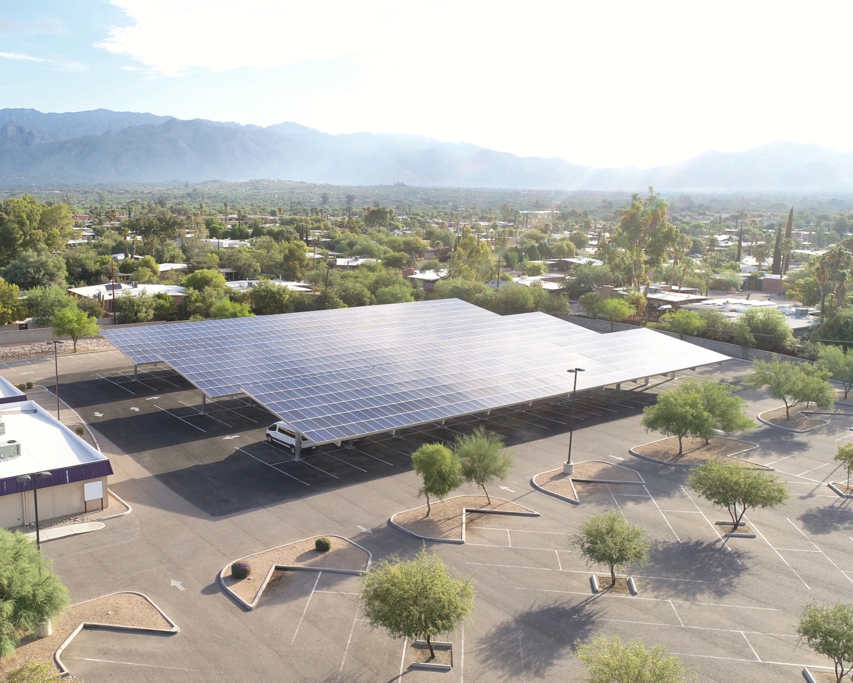 360 kW Solar Parking Structure System-Calvary Chapel Tucson 8711 E Speedway Blvd Tucson 