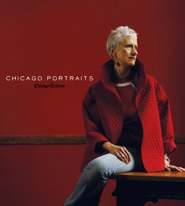  The book cover of Chicago Portraits by the Chicago Tribune.&nbsp;  Chicago Tribune &nbsp;photograph for one-time use only in conjunction with reviews or coverage of&nbsp; Chicago Portraits &nbsp;by Agate Publishing and the&nbsp; Chicago Tribune .  