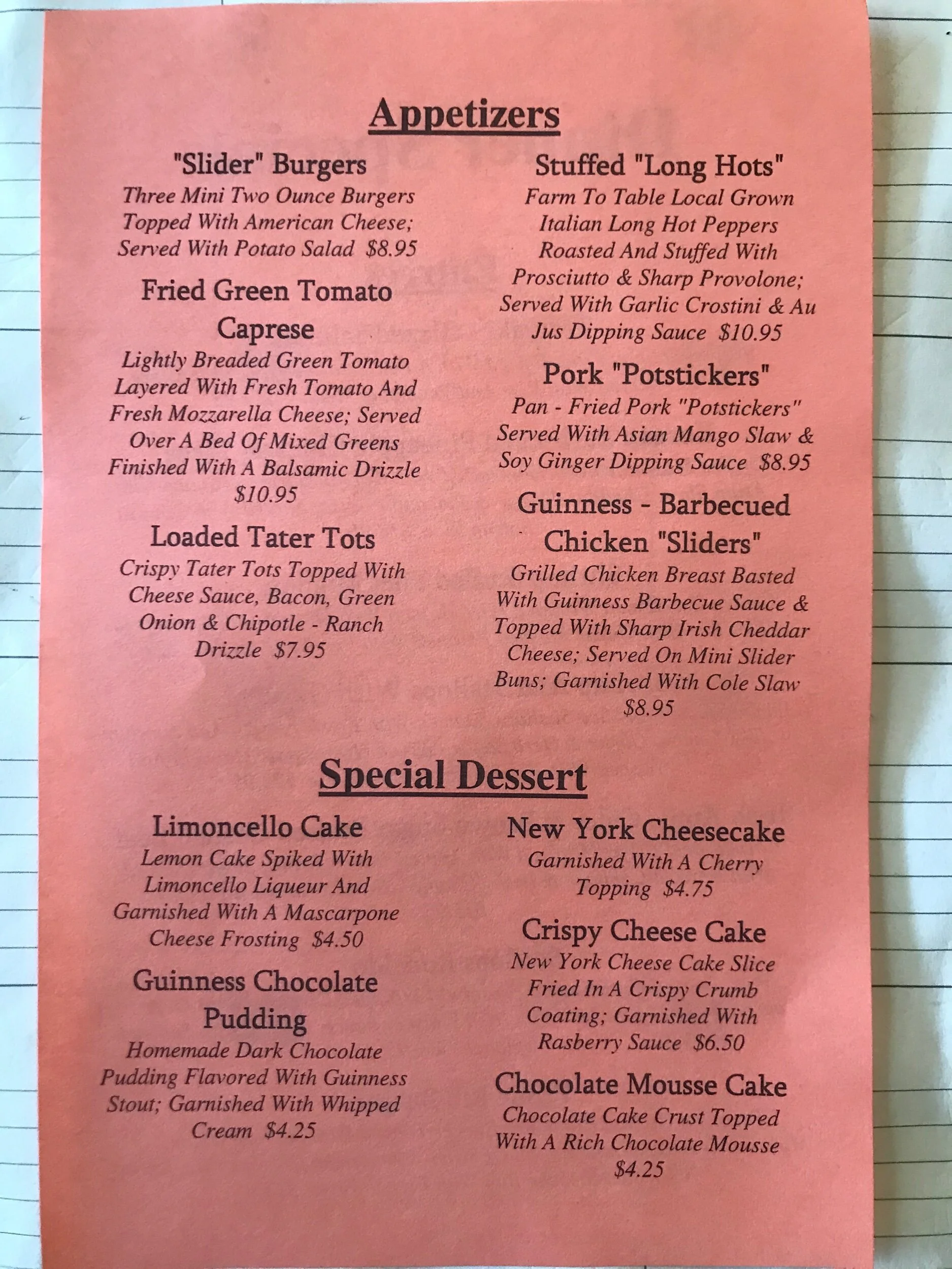 Today Dunleavy's — Dunleavy's Restaurant & Cocktail Lounge