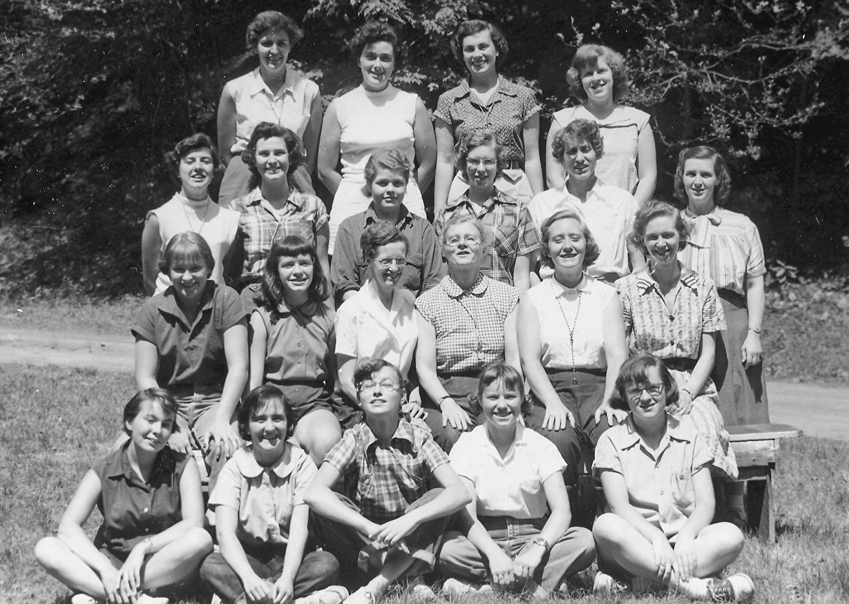 1953 Miss Bradley & Staff.jpg