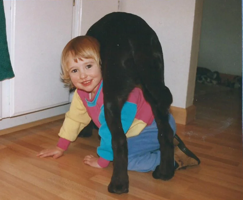 Max quickly outgrew Jamie. 