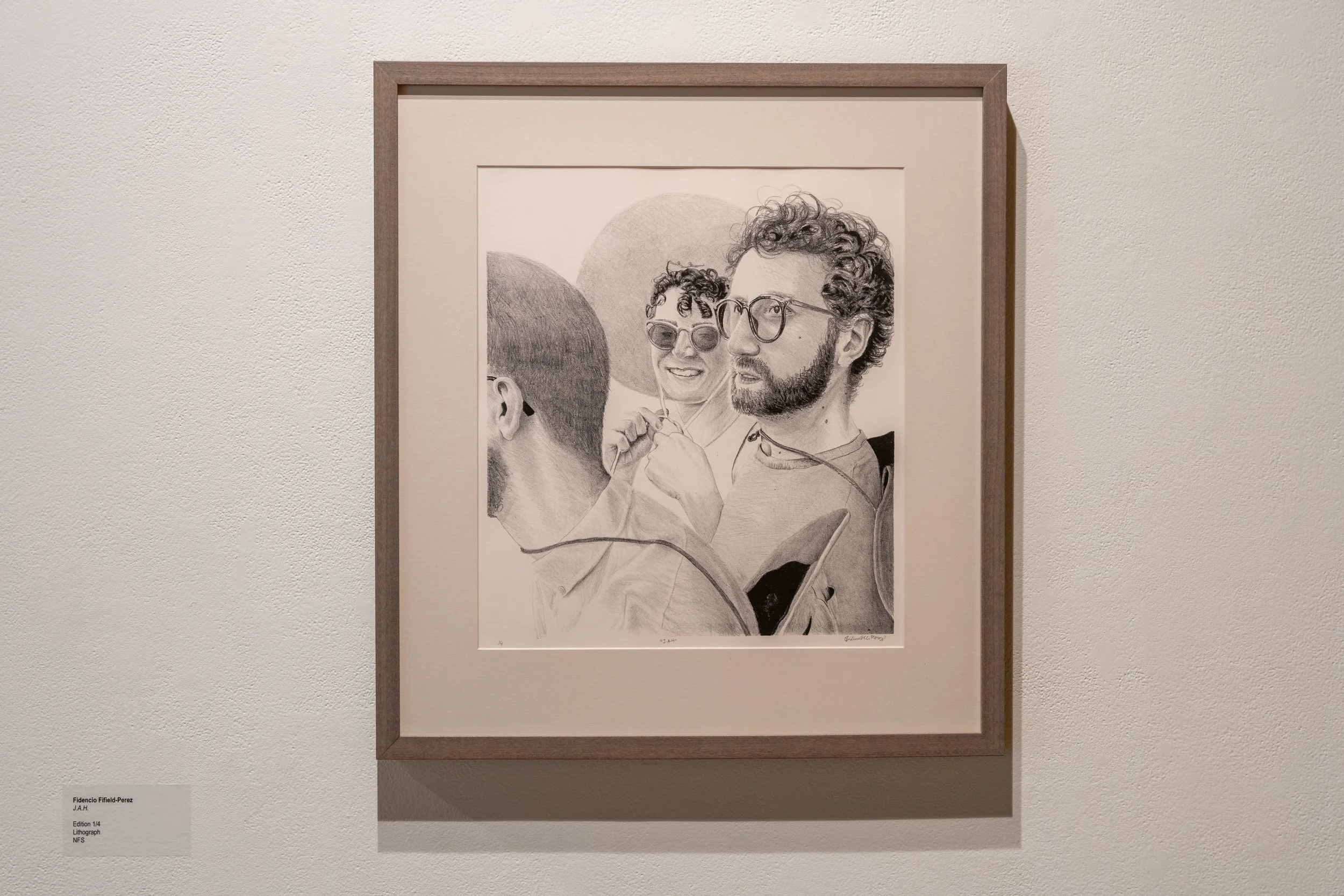   J.A.H   (2024)  Litho print 12 1/4 x 15 1/8 in.   McKnight Exhibition  