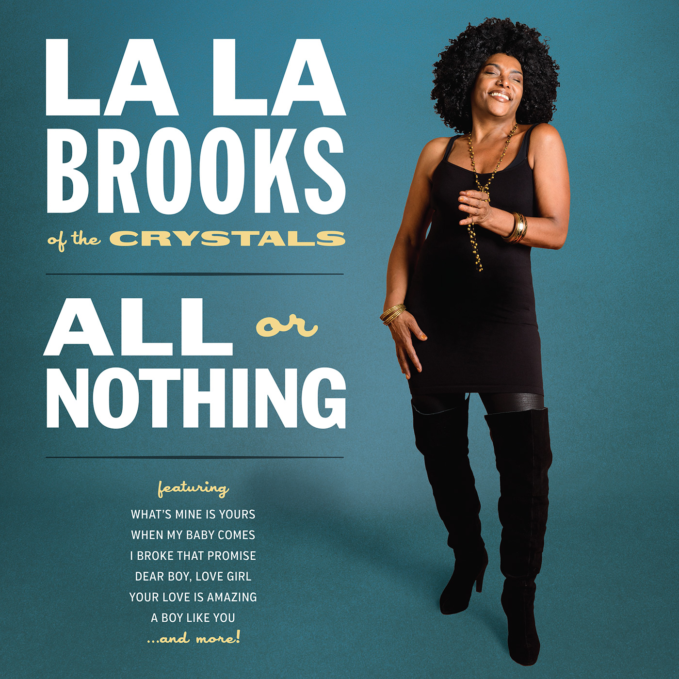 La La Brooks - All or Nothing LP/CD cover