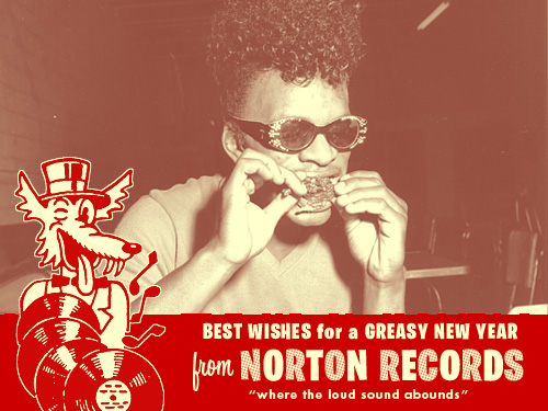 Norton New Year's postcard