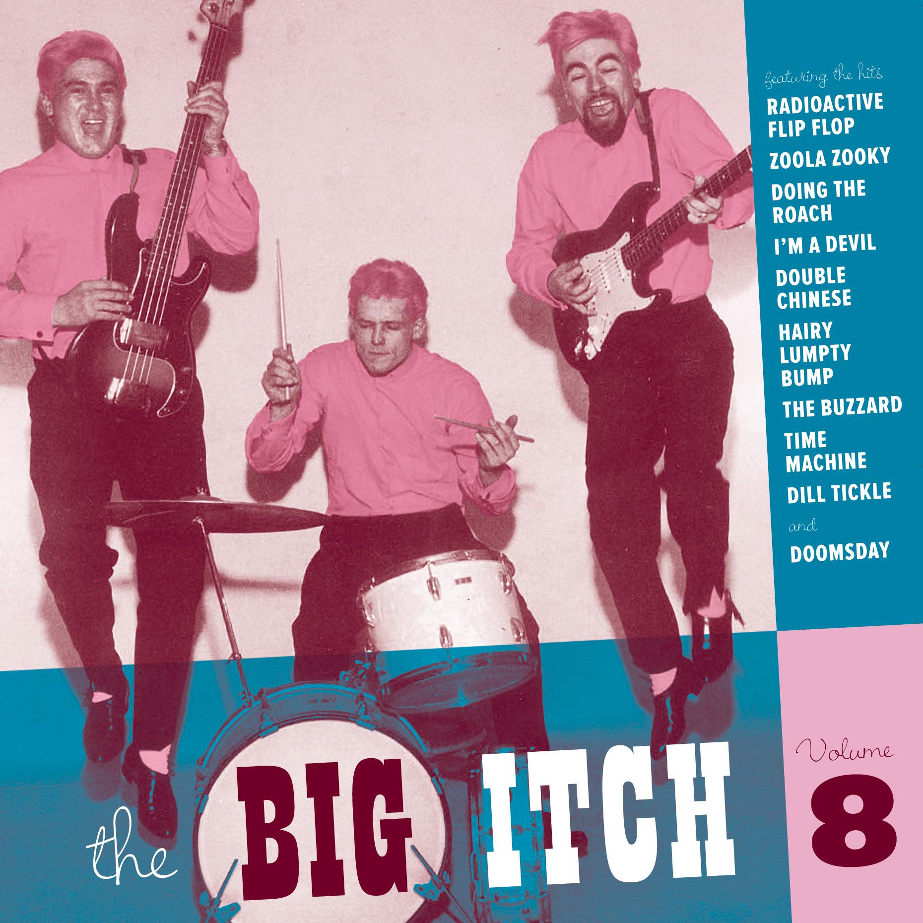 The Big Itch, Vol. 8 LP cover