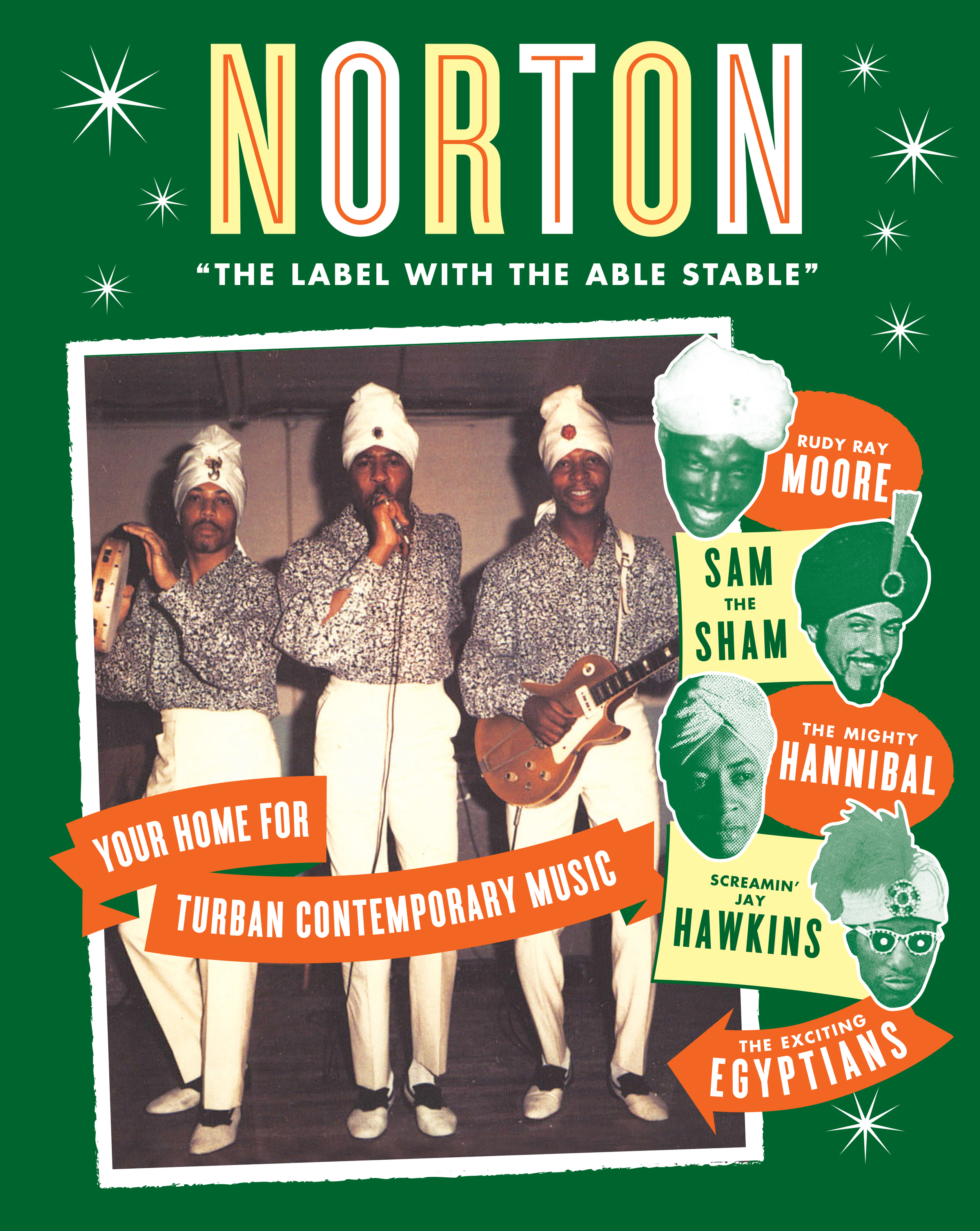 Norton Records mail-order catalog cover