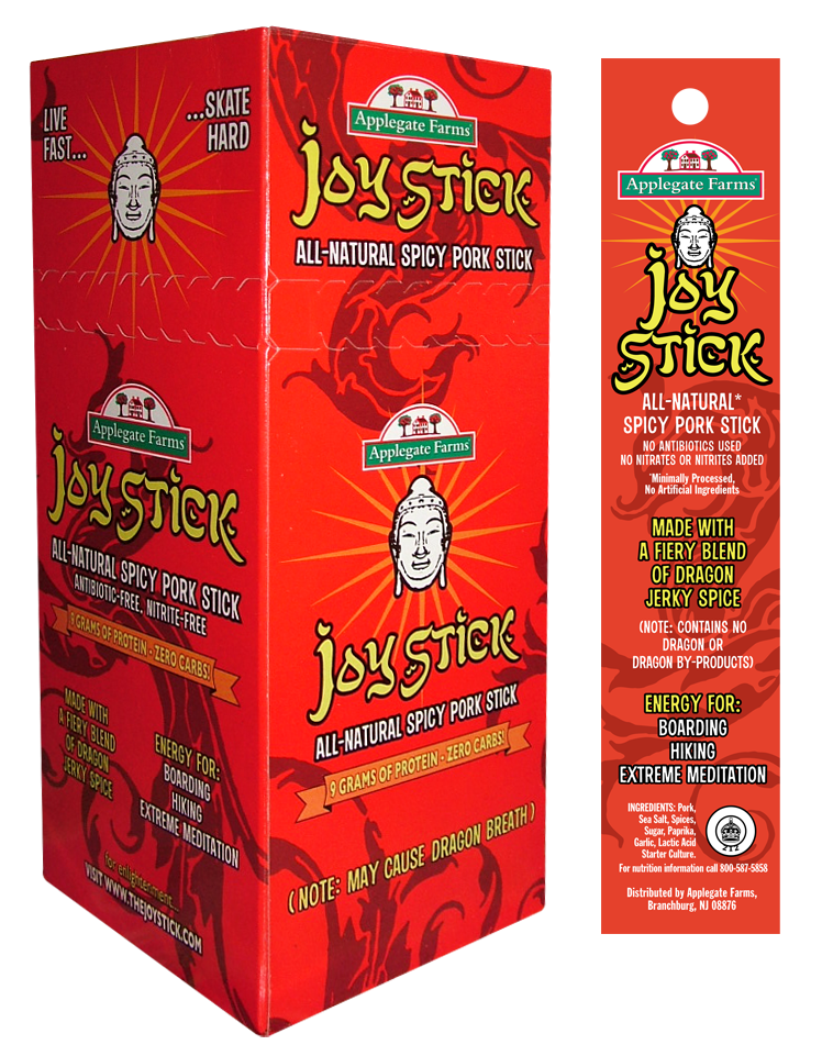 Joy Stick packaging