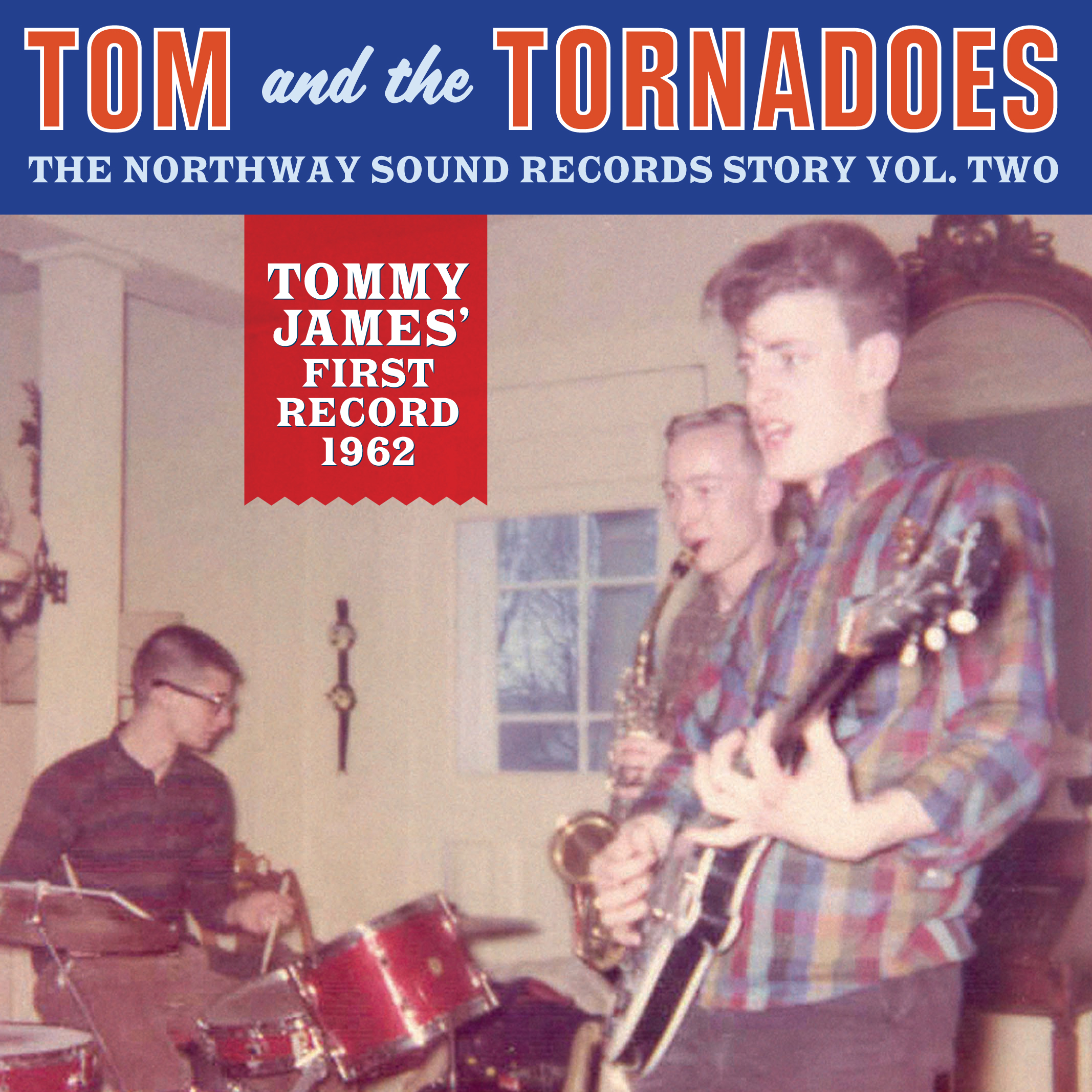 Tom and the Tornadoes 45 sleeve