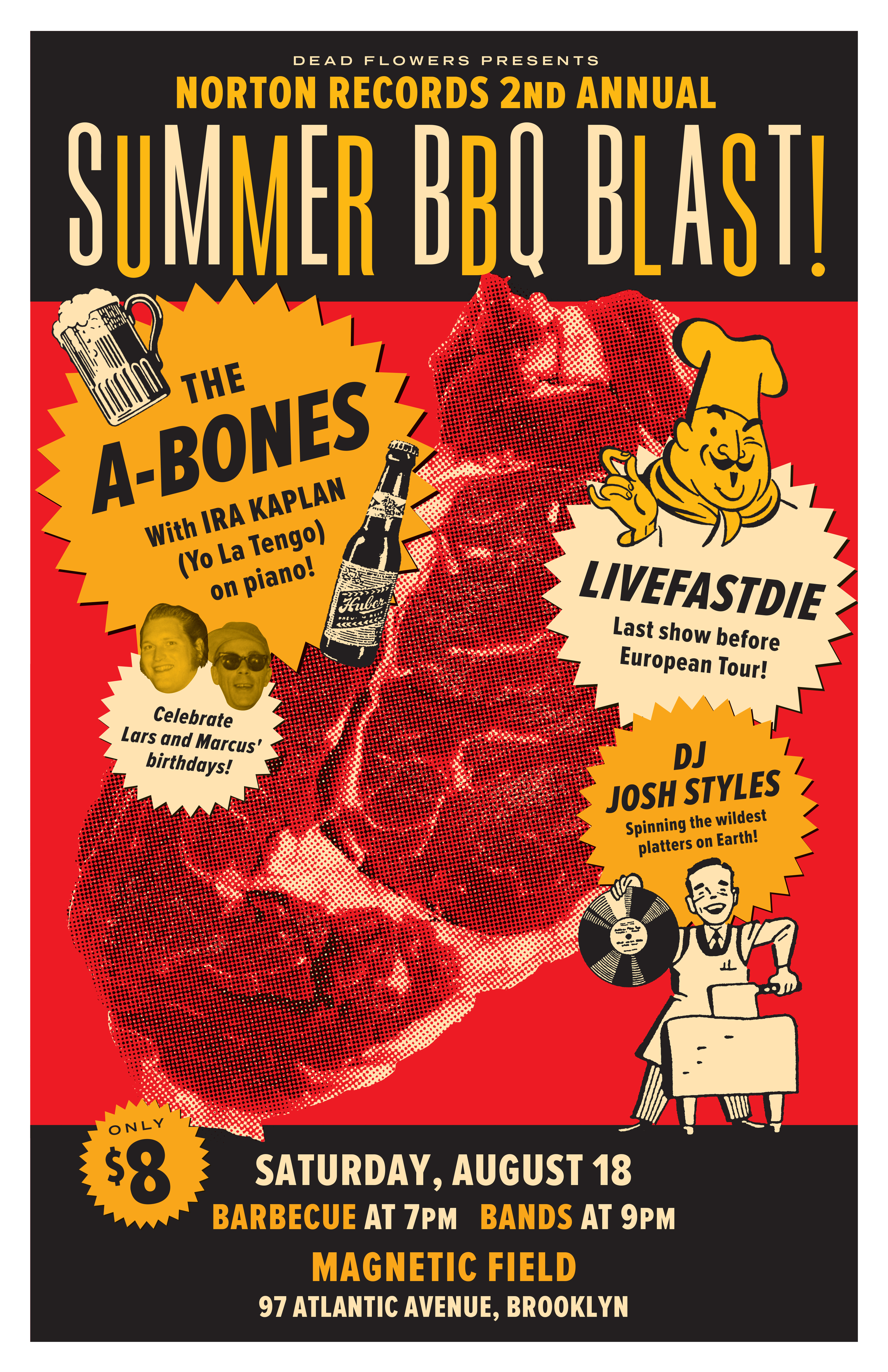 A-Bones BBQ Blast poster