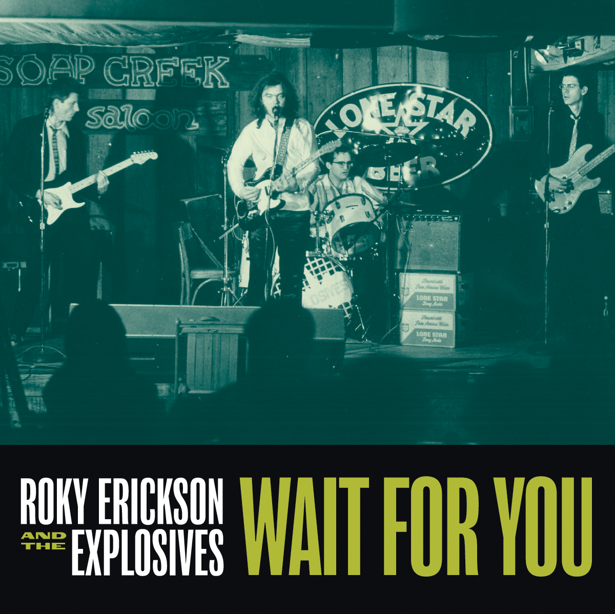 Roky Erickson and the Explosives - Wait for You 45 sleeve