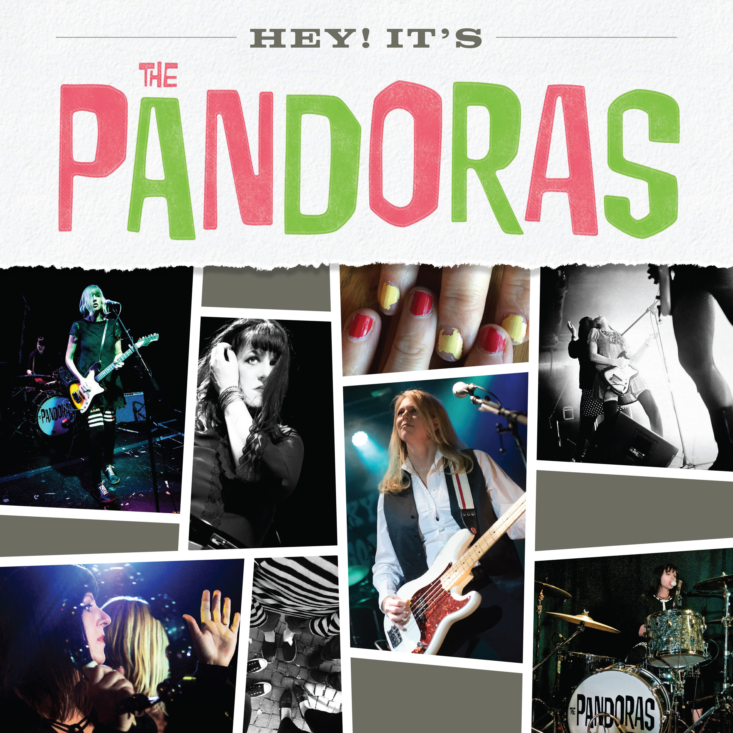 The Pandoras EP/CD cover