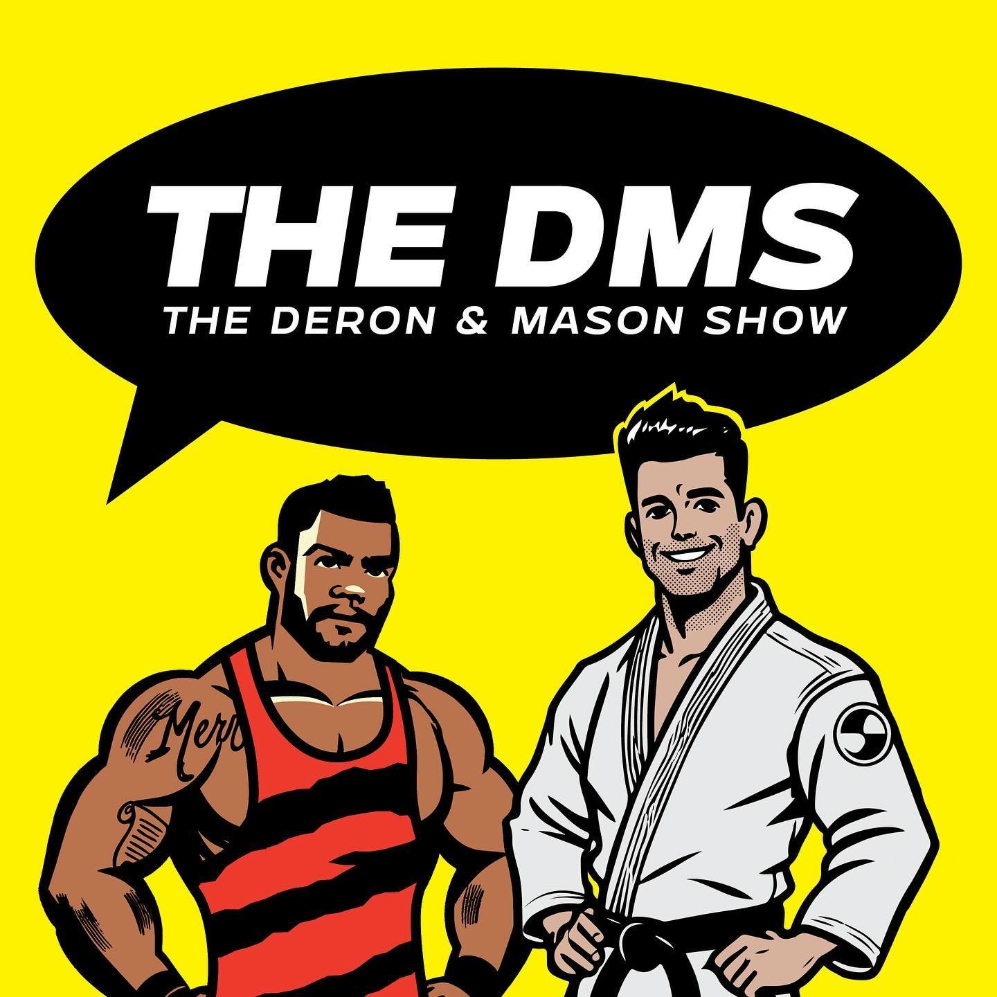Proud to have designed the cover artwork for The Deron and Mason Show! Hosted by Deron Winn @deron_winn , Mason Fowler @masonfowlerbjj , and Andrew Zaragoza @iamandrewz , this podcast digs deep into Jiu Jitsu, Wrestling, MMA, and fitness. Pumped to t