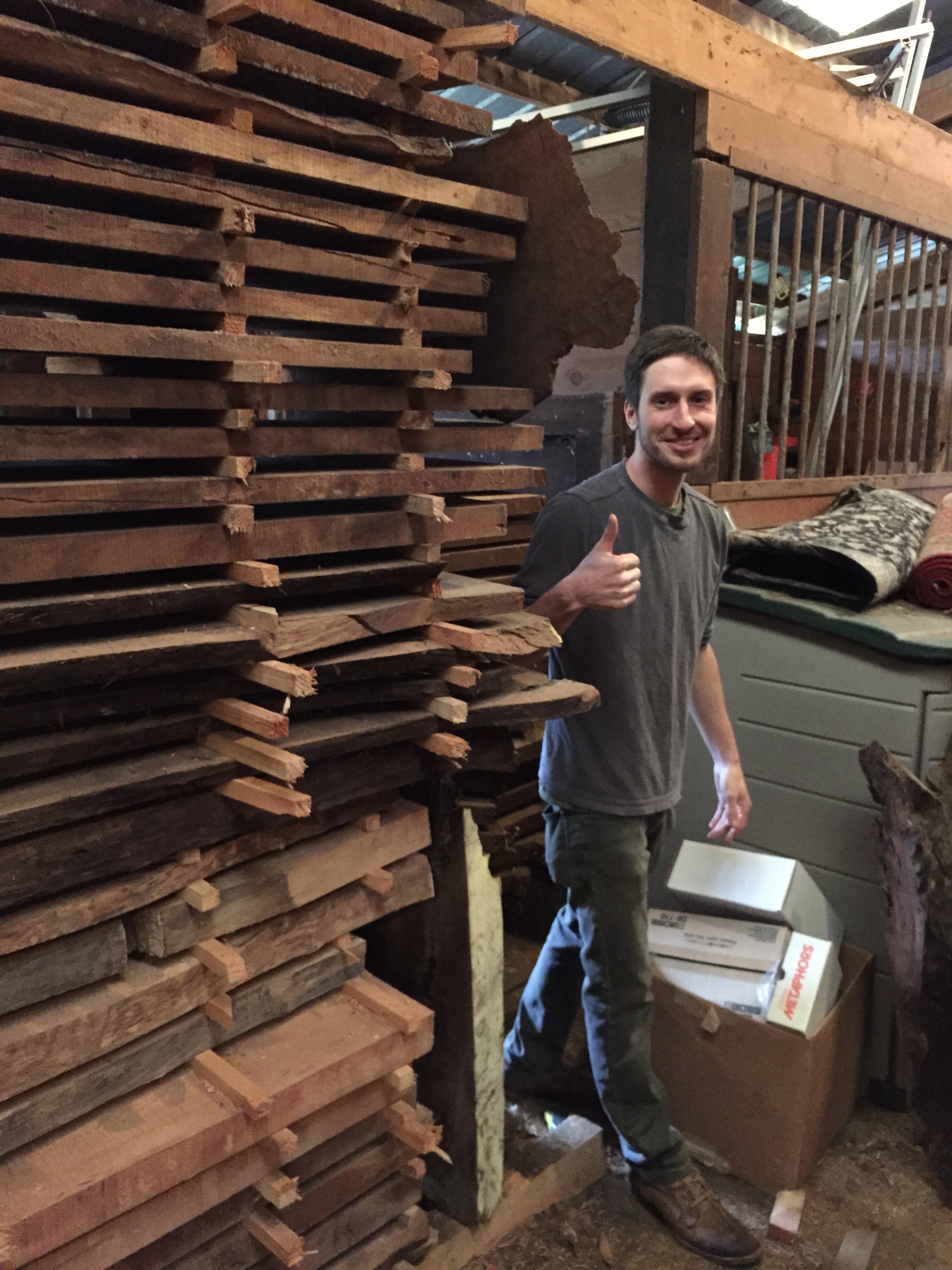 Behind the Swiss Table