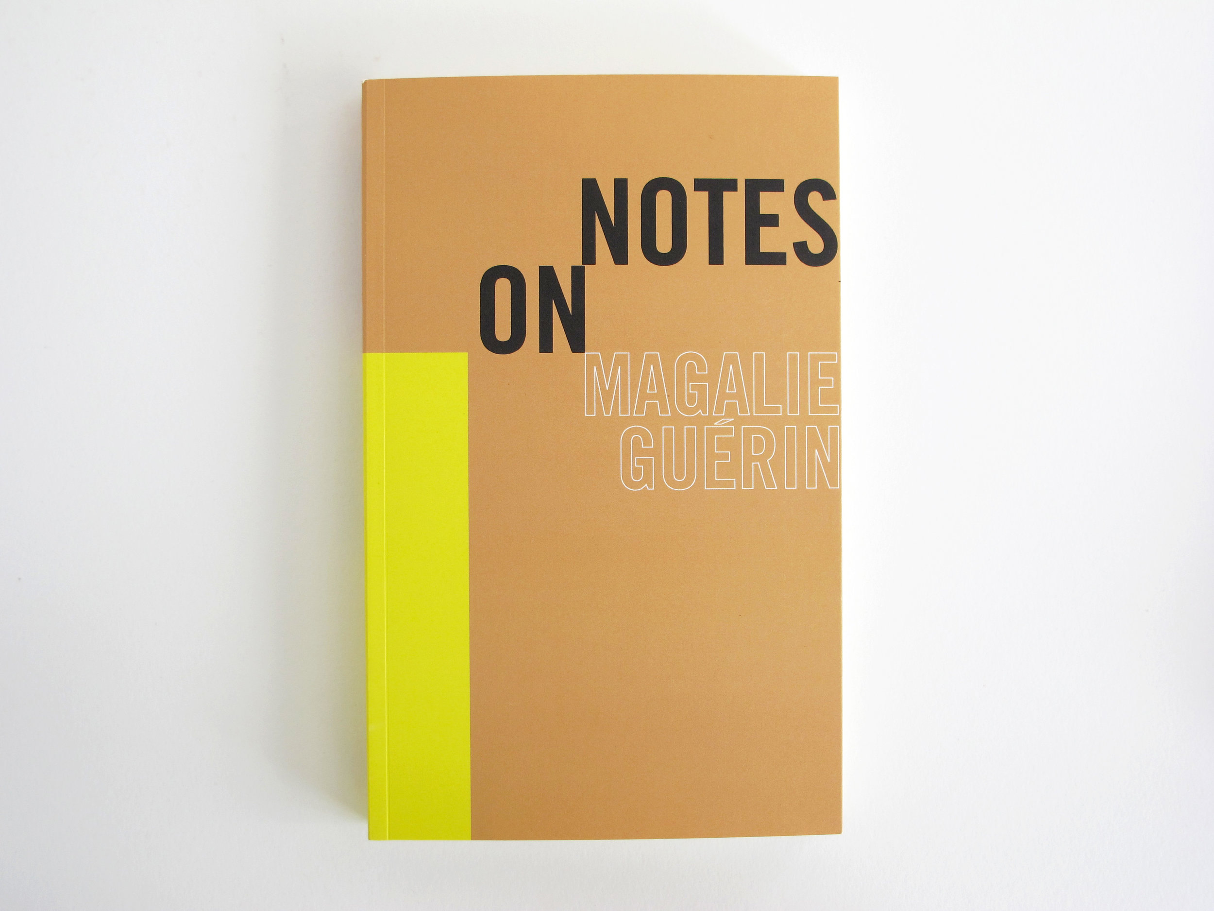NOTES ON Magalie Guérin, Edition 1