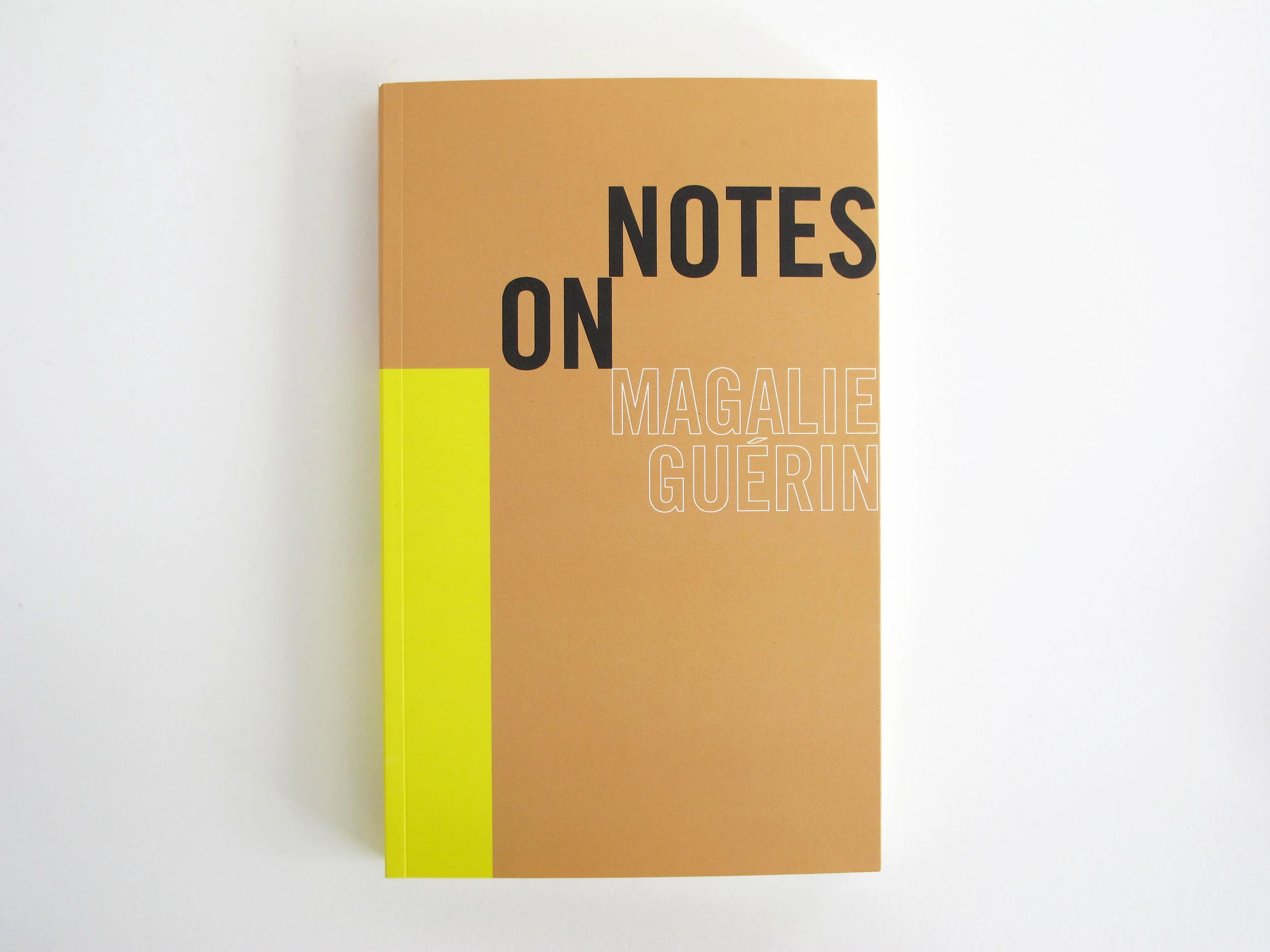 NOTES ON Magalie Guérin, Edition 1