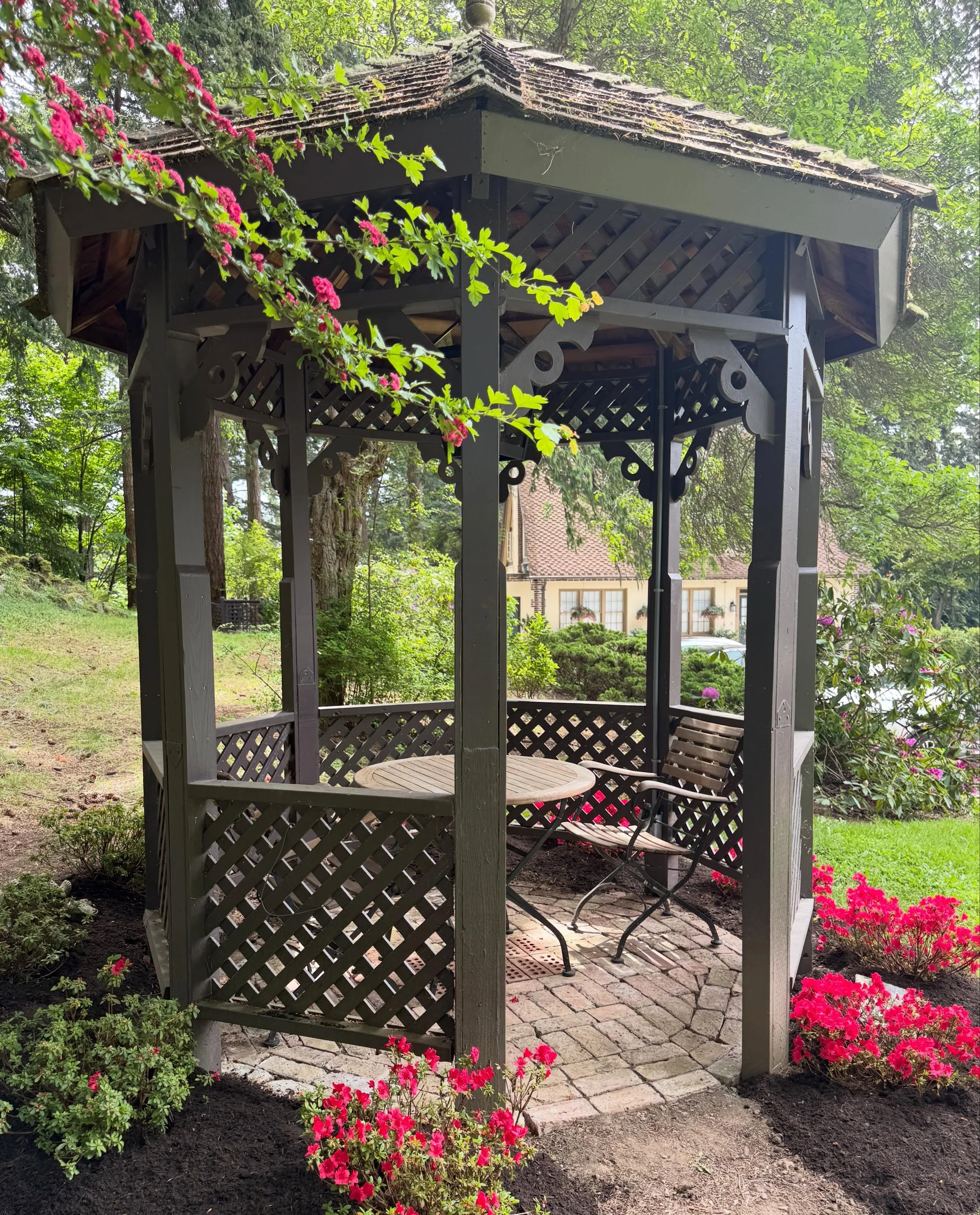 Echoes of the past in every turn, stone, and tree&hellip;offering sanctuary and inspiration. 🕊️

#lairmontmanor #bellingham #pacificnorthwest
