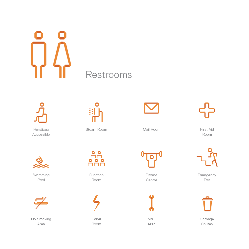Graphic icons for the project.