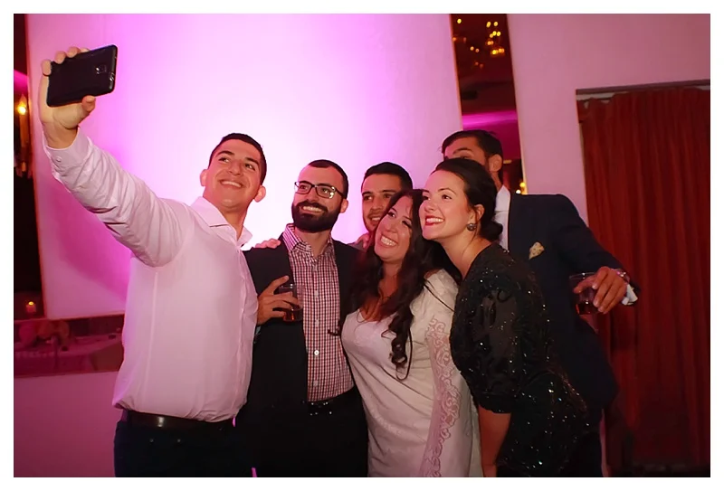 Selfie with the bride!