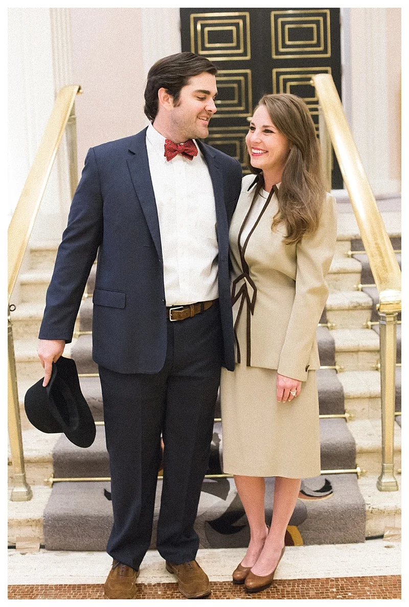 This photo is a recreation of a shot from her grandmother's wedding. Such a sweet tribute!