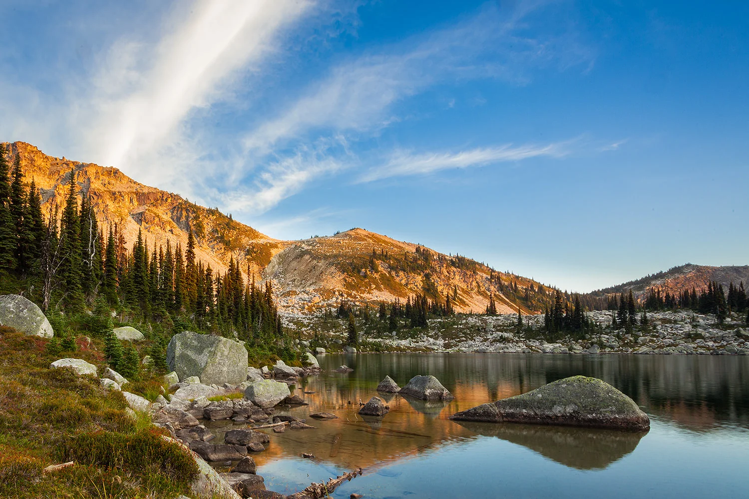 Valentine Lake - Coast Mountains, British Columbia