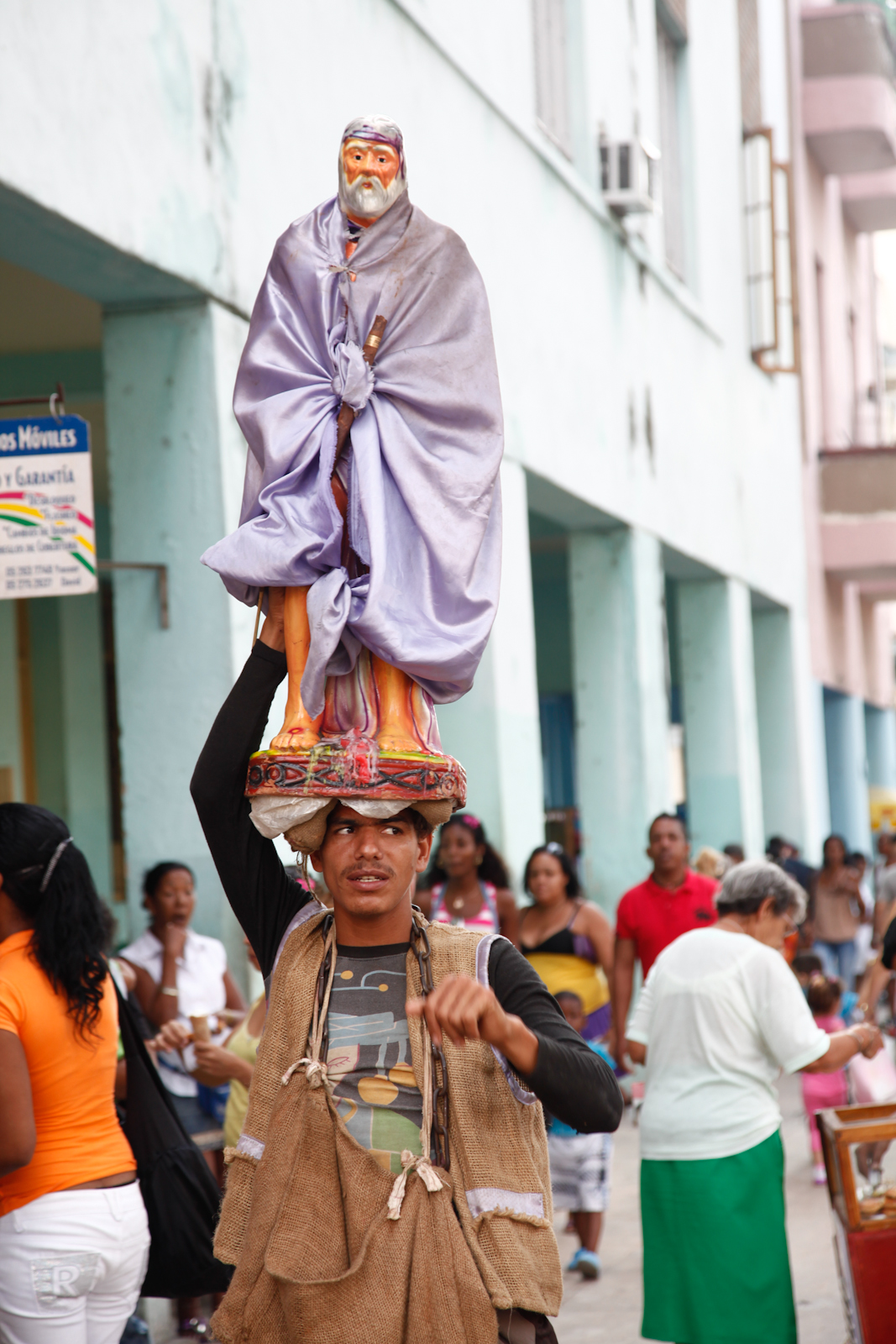 Saya de Saco San lazaro / Babalu Aye – INSHEMIAMI